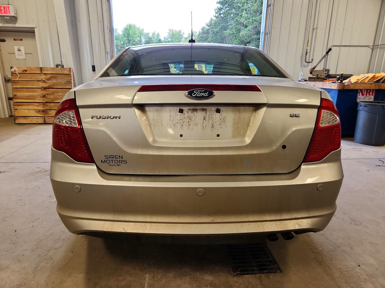 2012 Ford Fusion Se Silver vin: 3FAHP0HA0CR152091