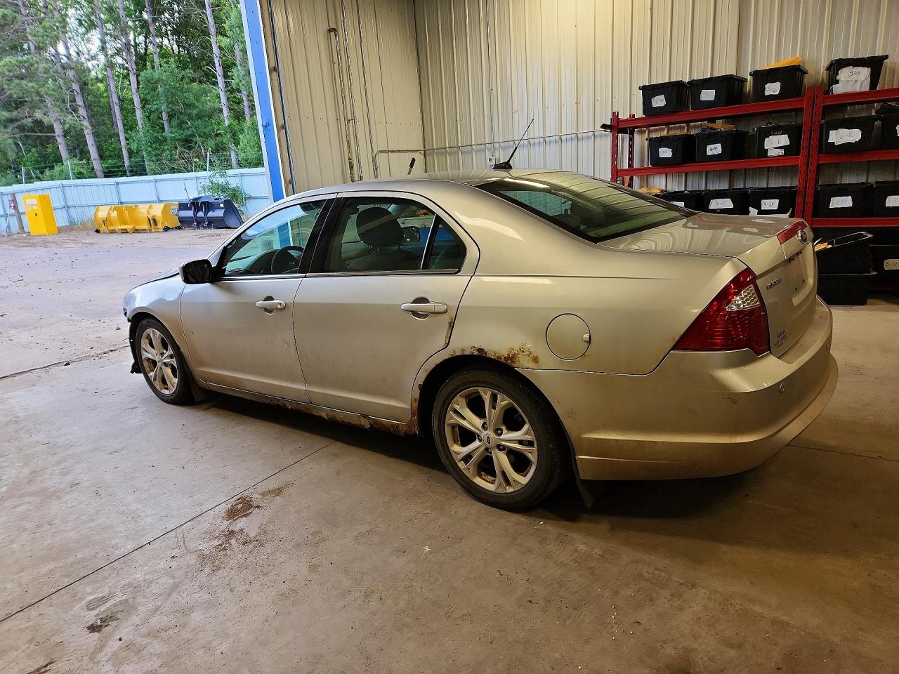 2012 Ford Fusion Se Silver vin: 3FAHP0HA0CR152091