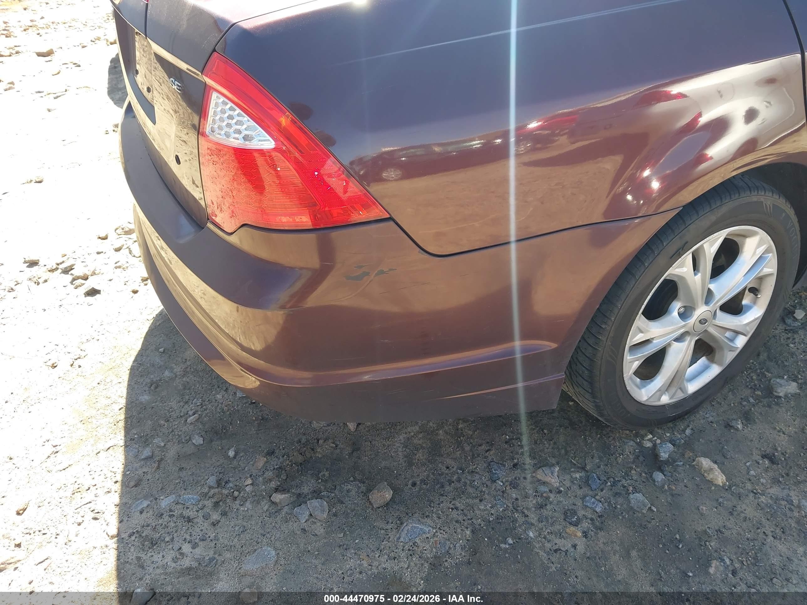 2012 Ford Fusion Se Burgundy vin: 3FAHP0HA0CR167514
