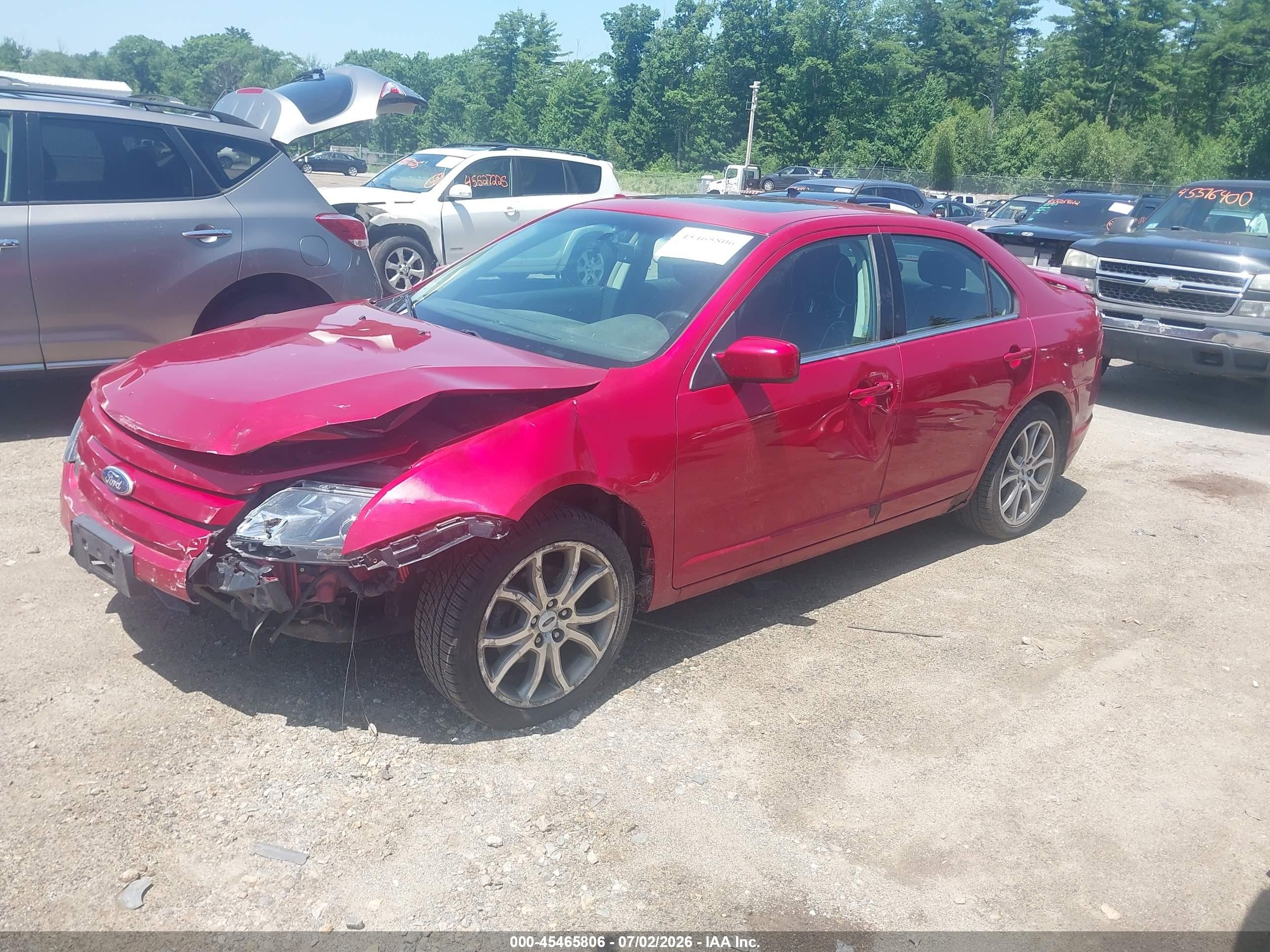 2012 Ford Fusion Se Red vin: 3FAHP0HA0CR173247