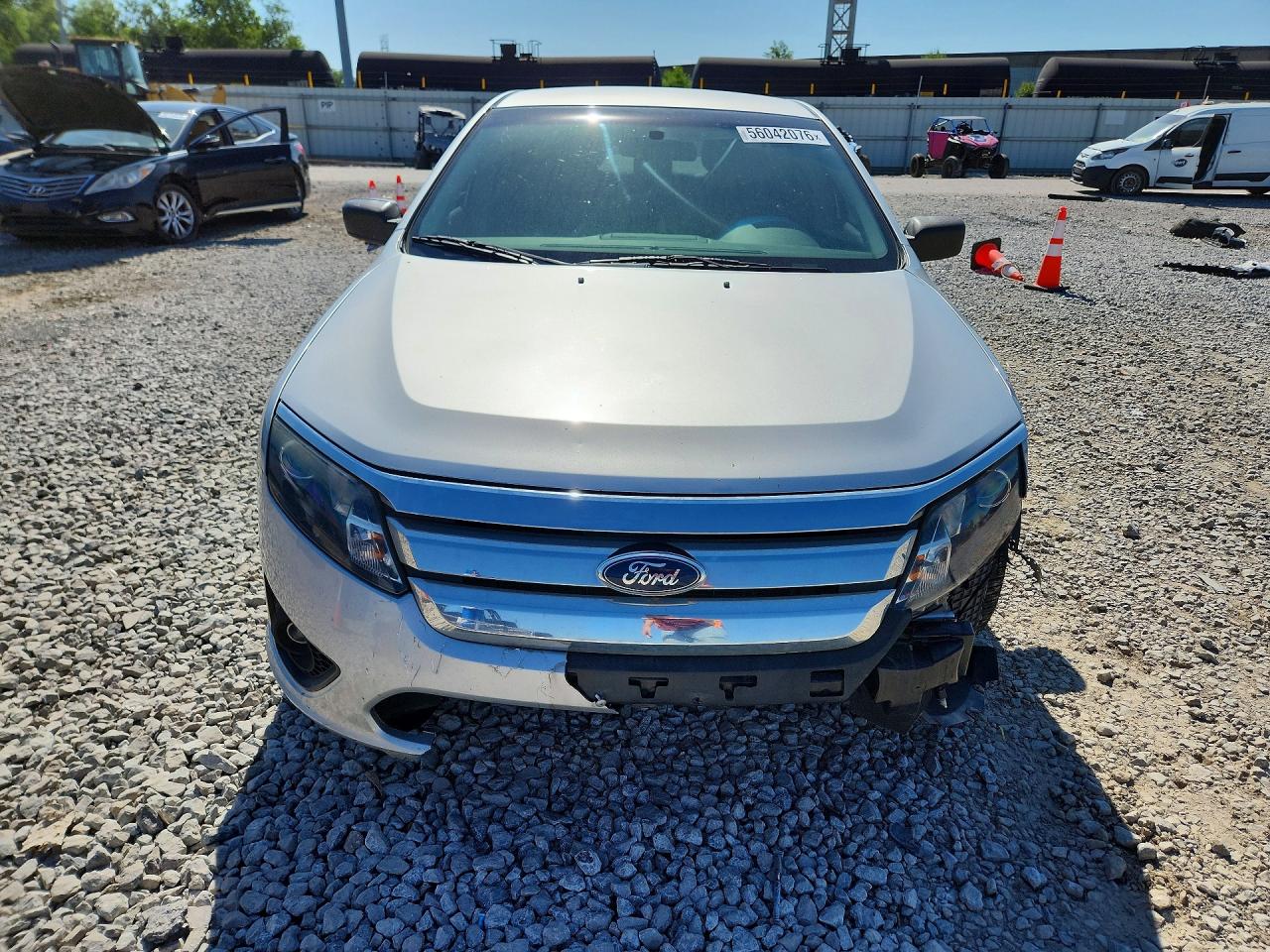 2012 Ford Fusion Se Silver vin: 3FAHP0HA0CR188380