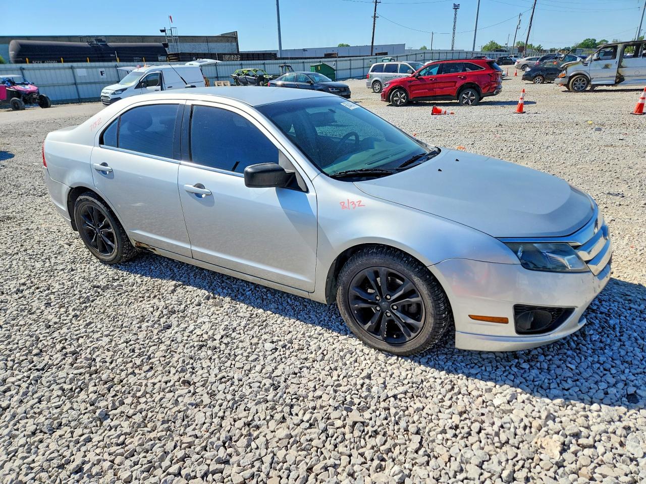 2012 Ford Fusion Se Silver vin: 3FAHP0HA0CR188380