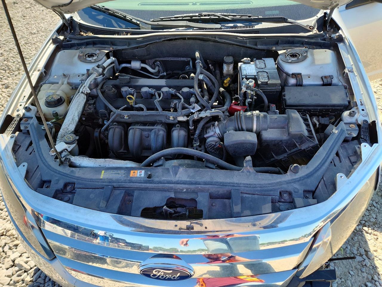 2012 Ford Fusion Se Silver vin: 3FAHP0HA0CR188380