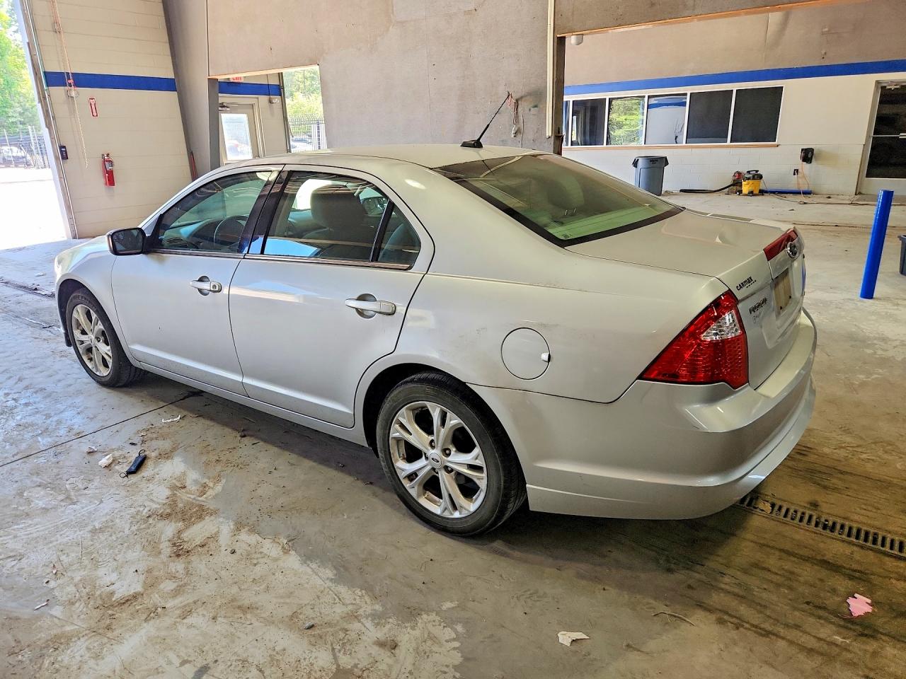 2012 Ford Fusion Se Silver vin: 3FAHP0HA0CR190467