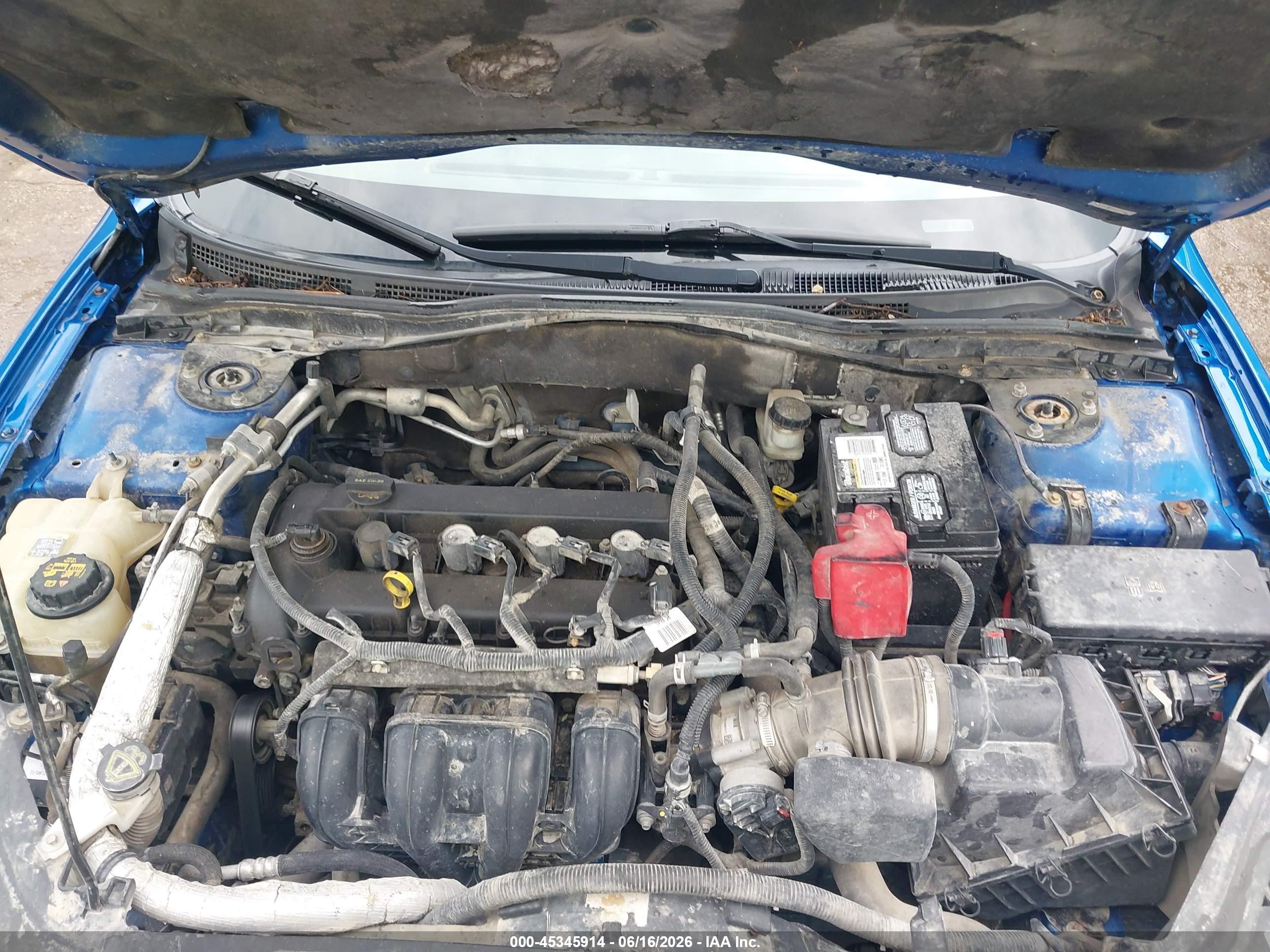 2012 Ford Fusion Se Blue vin: 3FAHP0HA0CR205422