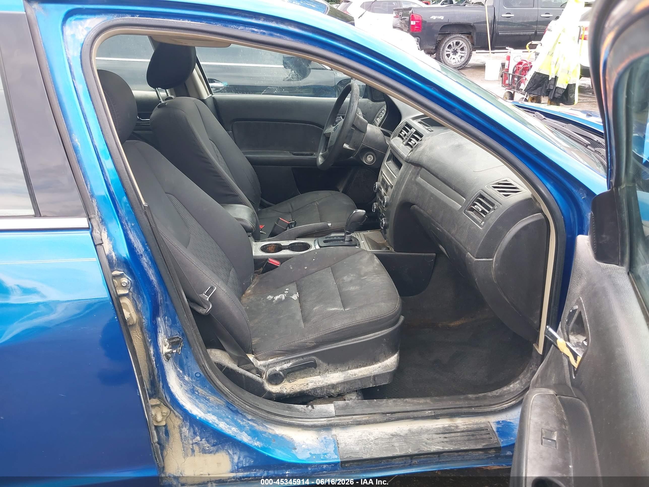 2012 Ford Fusion Se Blue vin: 3FAHP0HA0CR205422