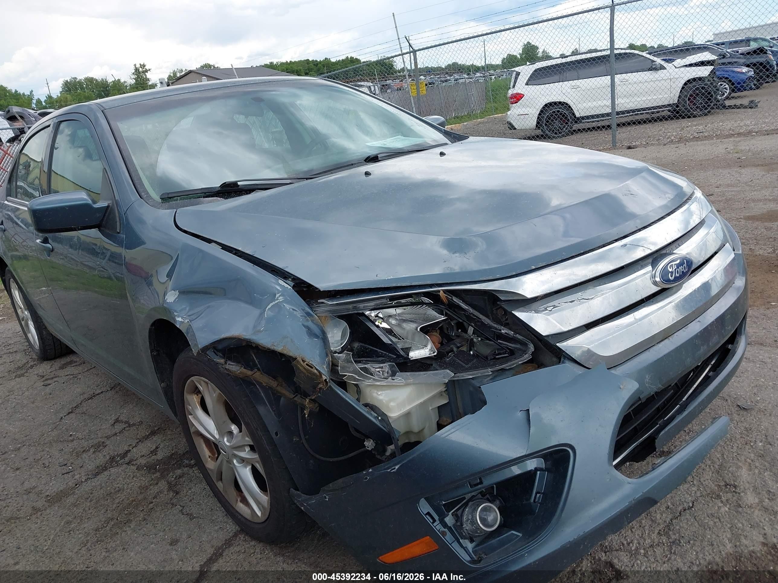 2012 Ford Fusion Se Gray vin: 3FAHP0HA0CR226660