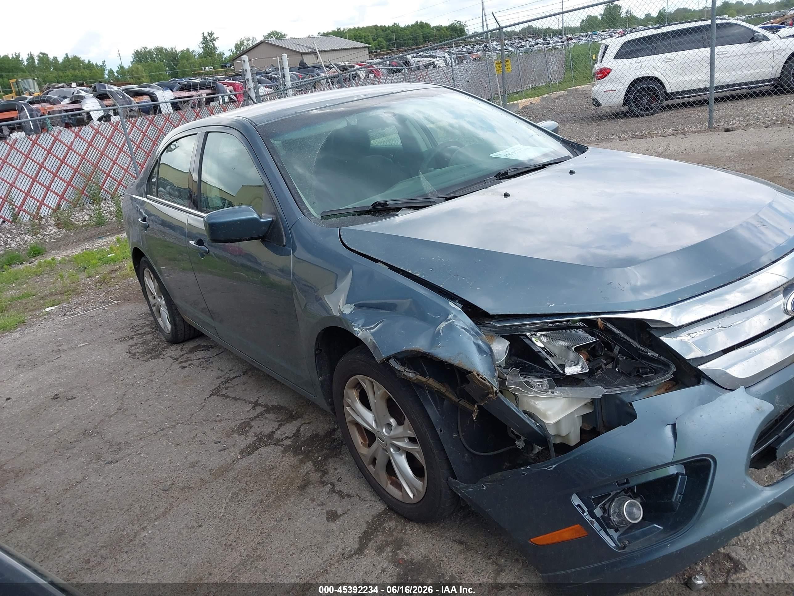2012 Ford Fusion Se Gray vin: 3FAHP0HA0CR226660