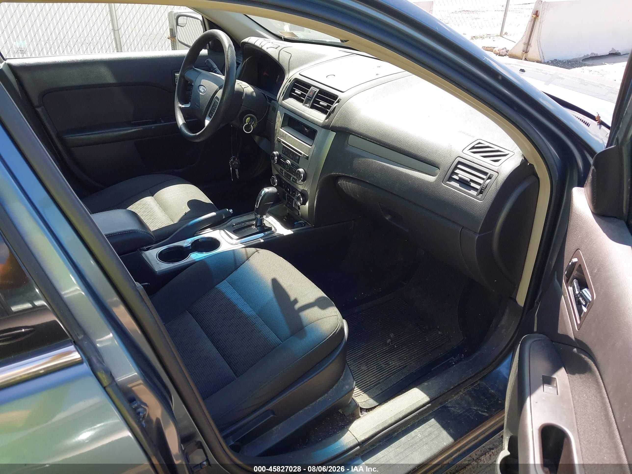 2012 Ford Fusion Se Blue vin: 3FAHP0HA0CR244429
