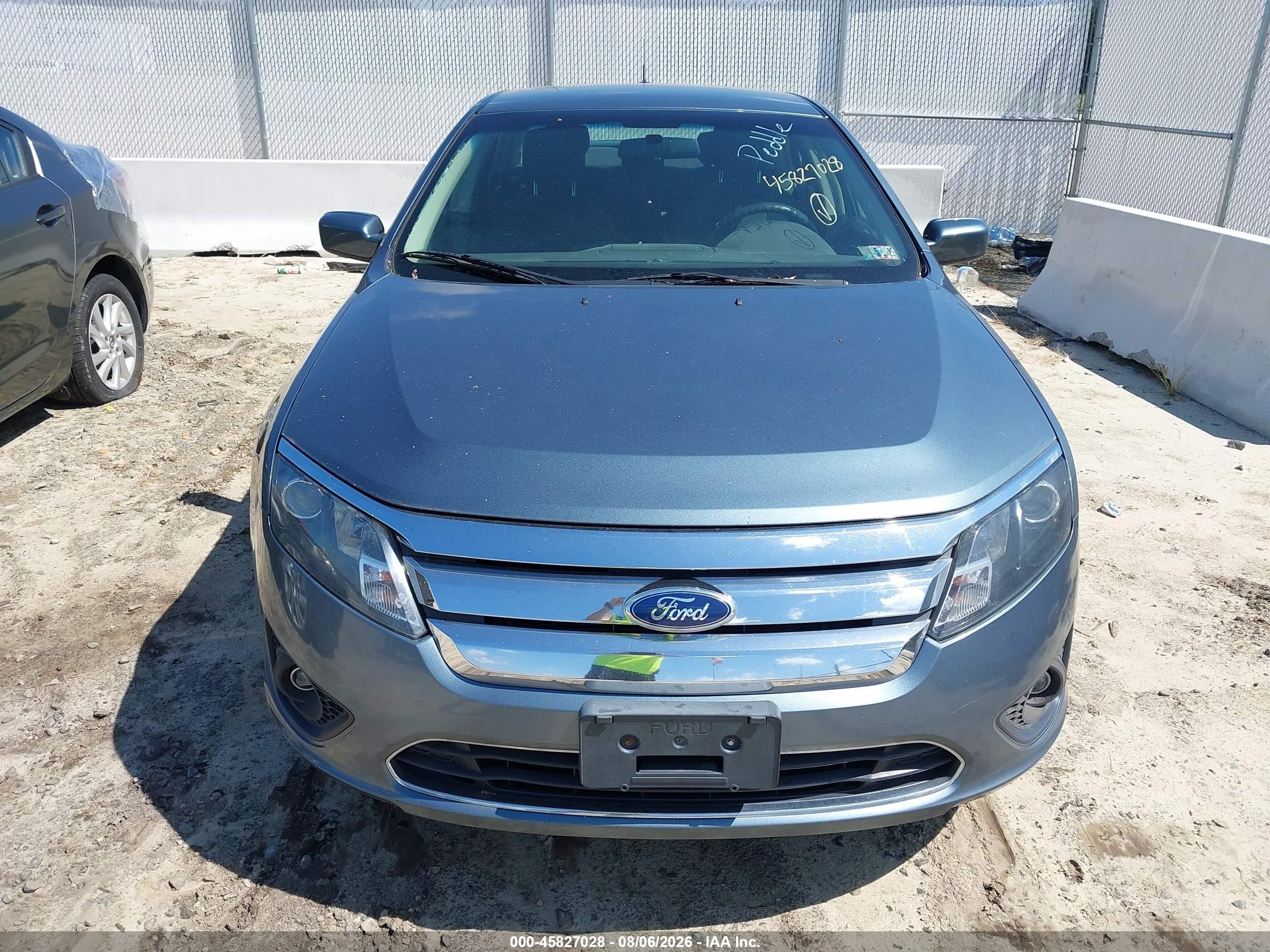 2012 Ford Fusion Se Blue vin: 3FAHP0HA0CR244429