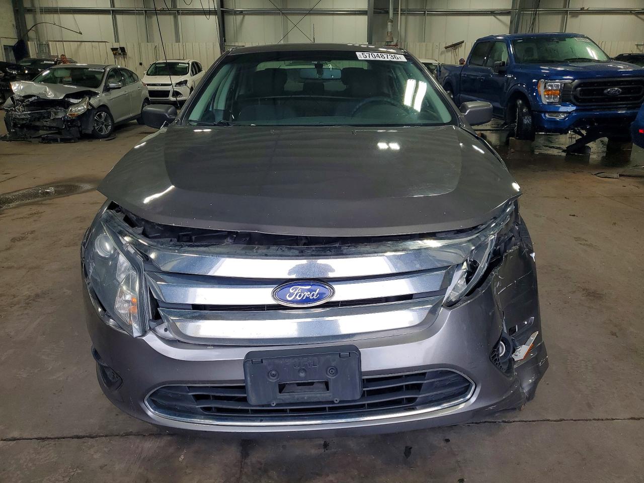 2012 Ford Fusion Se Gray vin: 3FAHP0HA0CR253213