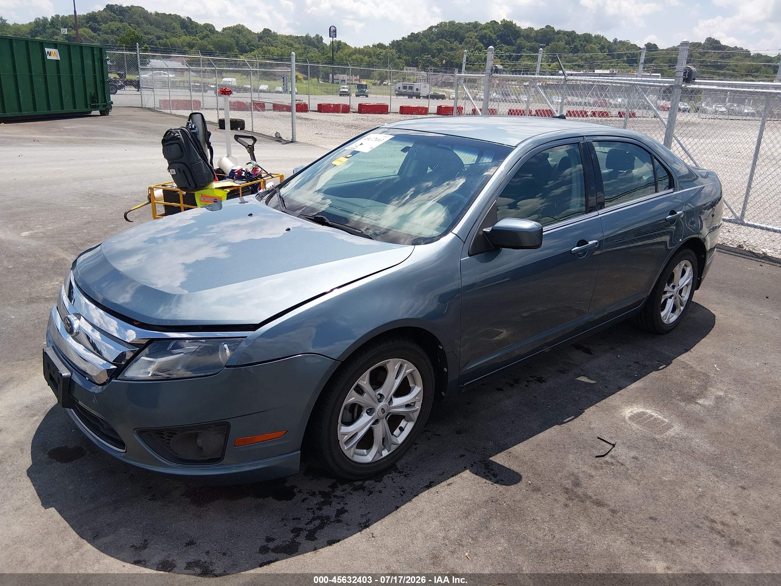 2012 Ford Fusion Se Синий vin: 3FAHP0HA0CR289659