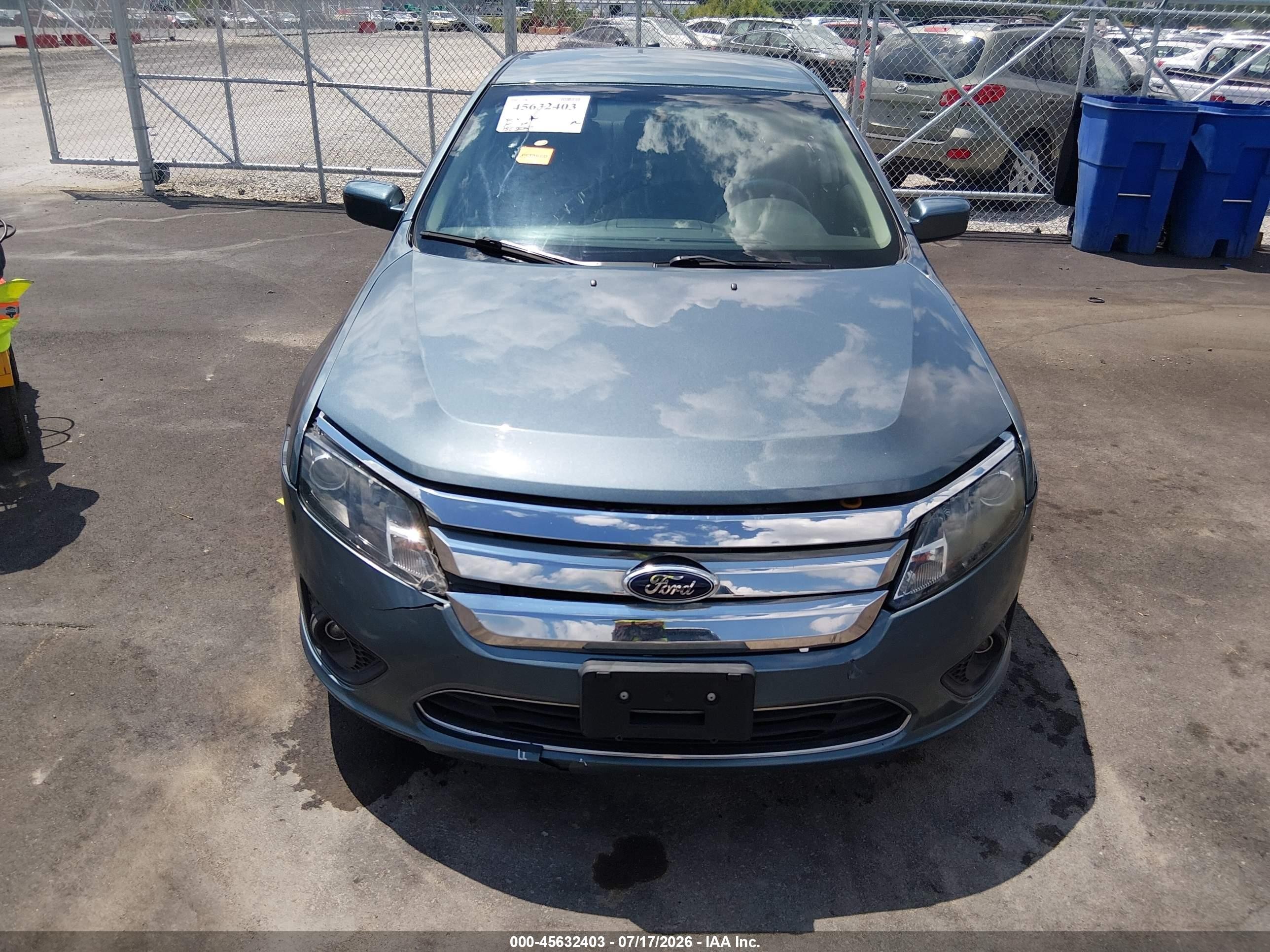 2012 Ford Fusion Se Синий vin: 3FAHP0HA0CR289659