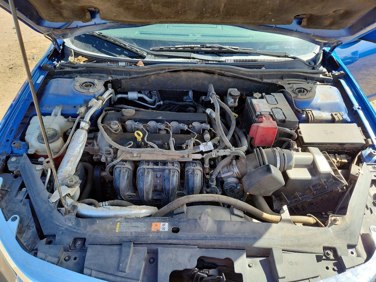 2012 Ford Fusion Se Blue vin: 3FAHP0HA0CR290715