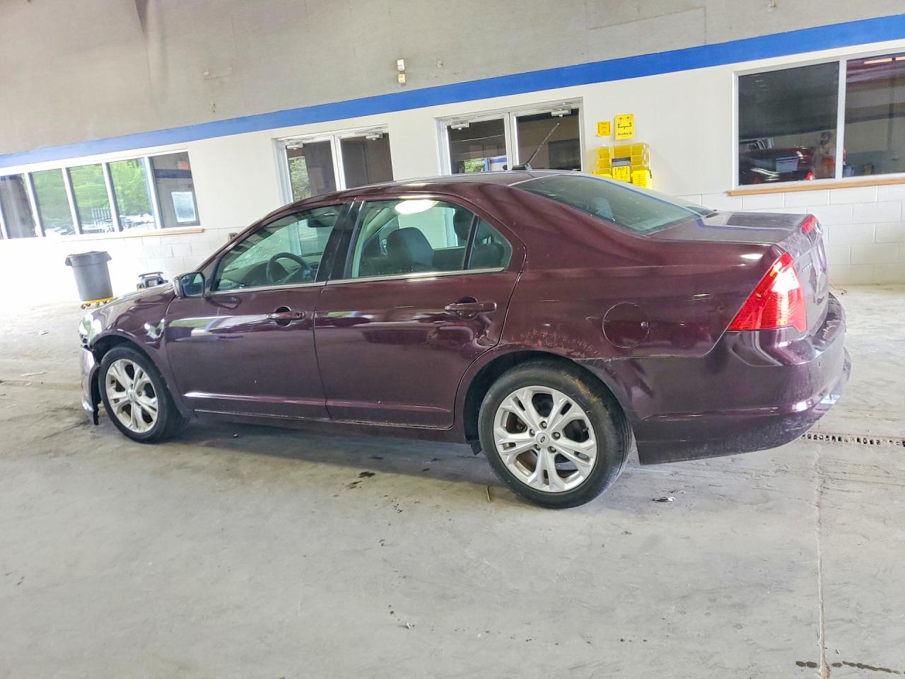 2012 Ford Fusion Se Burgundy vin: 3FAHP0HA0CR298345