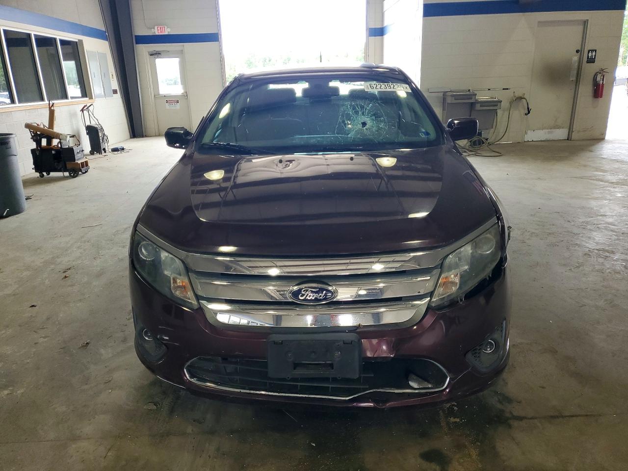 2012 Ford Fusion Se Burgundy vin: 3FAHP0HA0CR298345