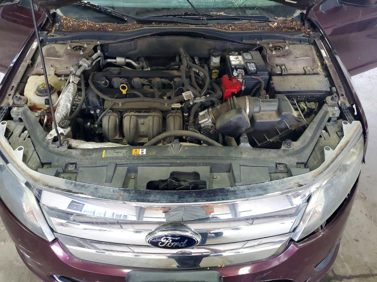 2012 Ford Fusion Se Burgundy vin: 3FAHP0HA0CR298345