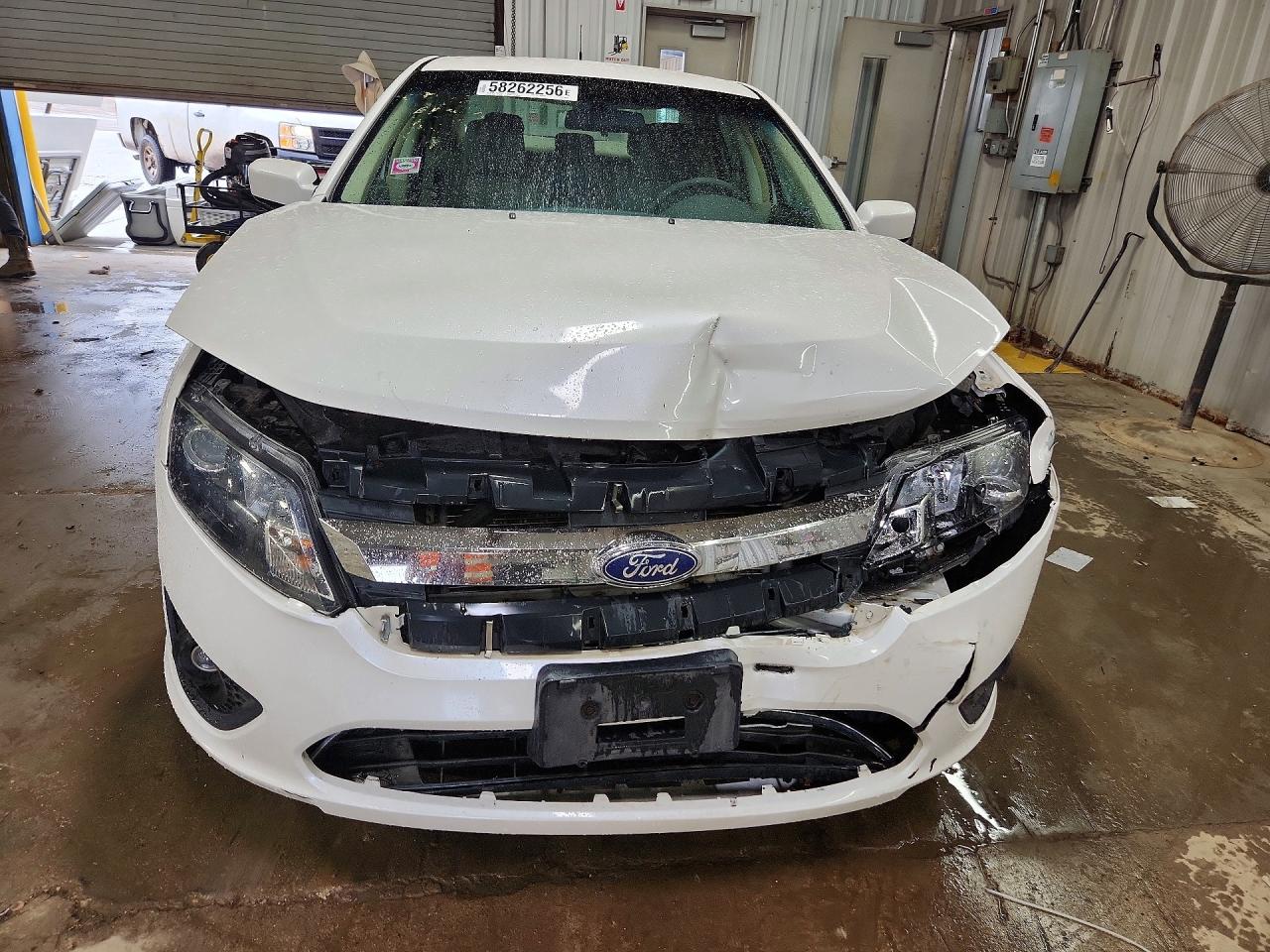 2012 Ford Fusion Se White vin: 3FAHP0HA0CR299558