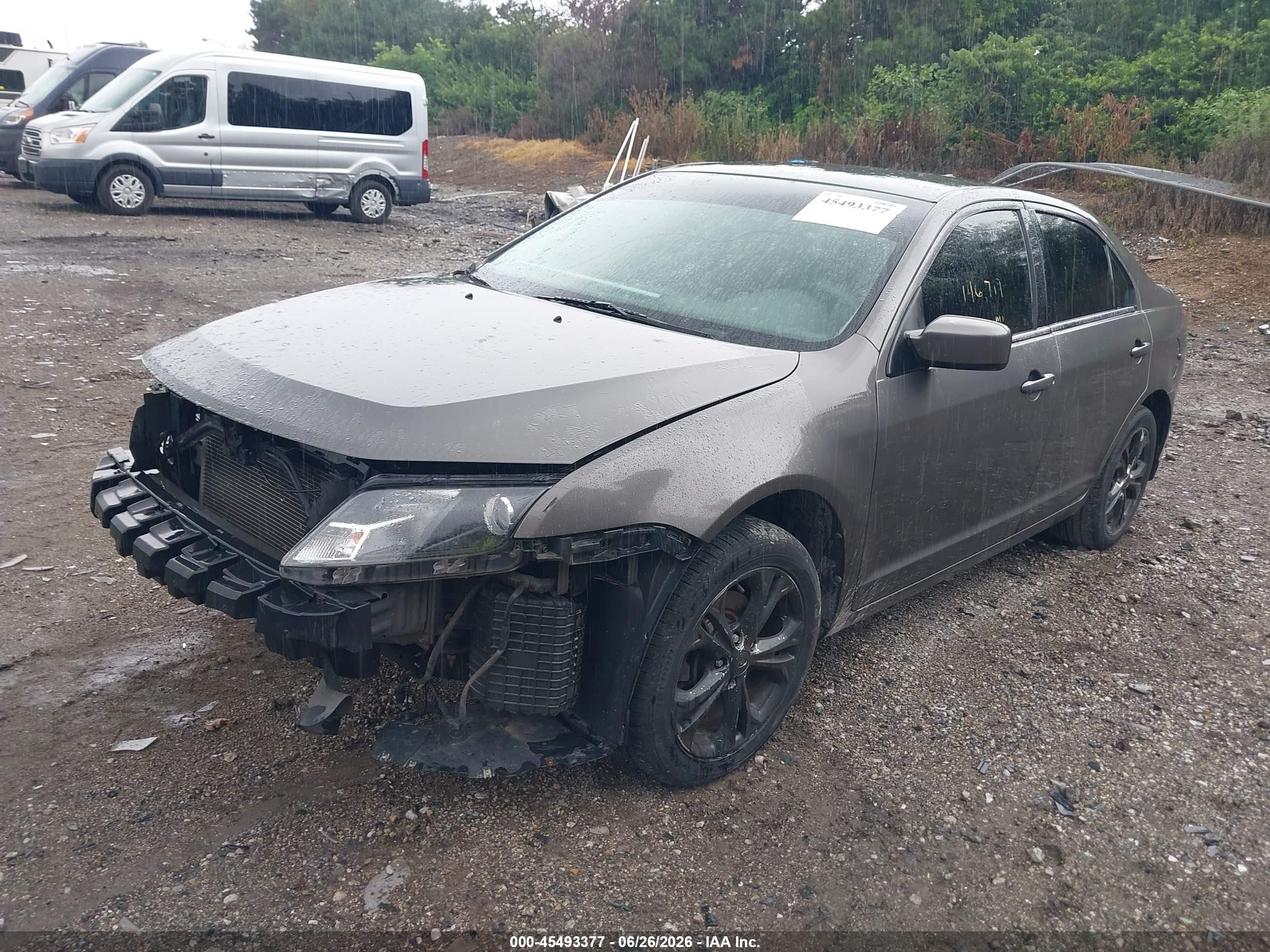 2012 Ford Fusion Se Gray vin: 3FAHP0HA0CR307738
