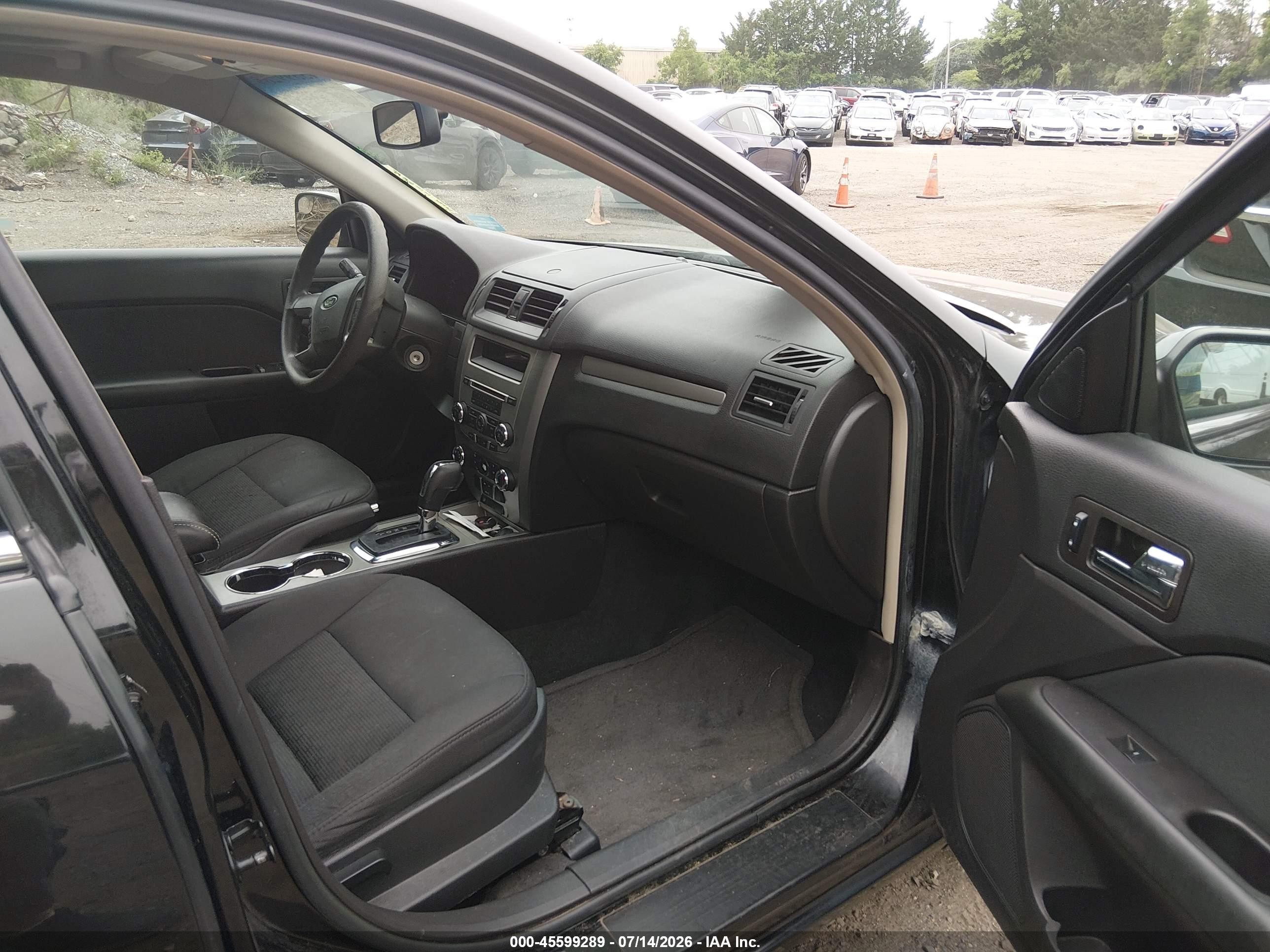 2012 Ford Fusion Se Black vin: 3FAHP0HA0CR358172