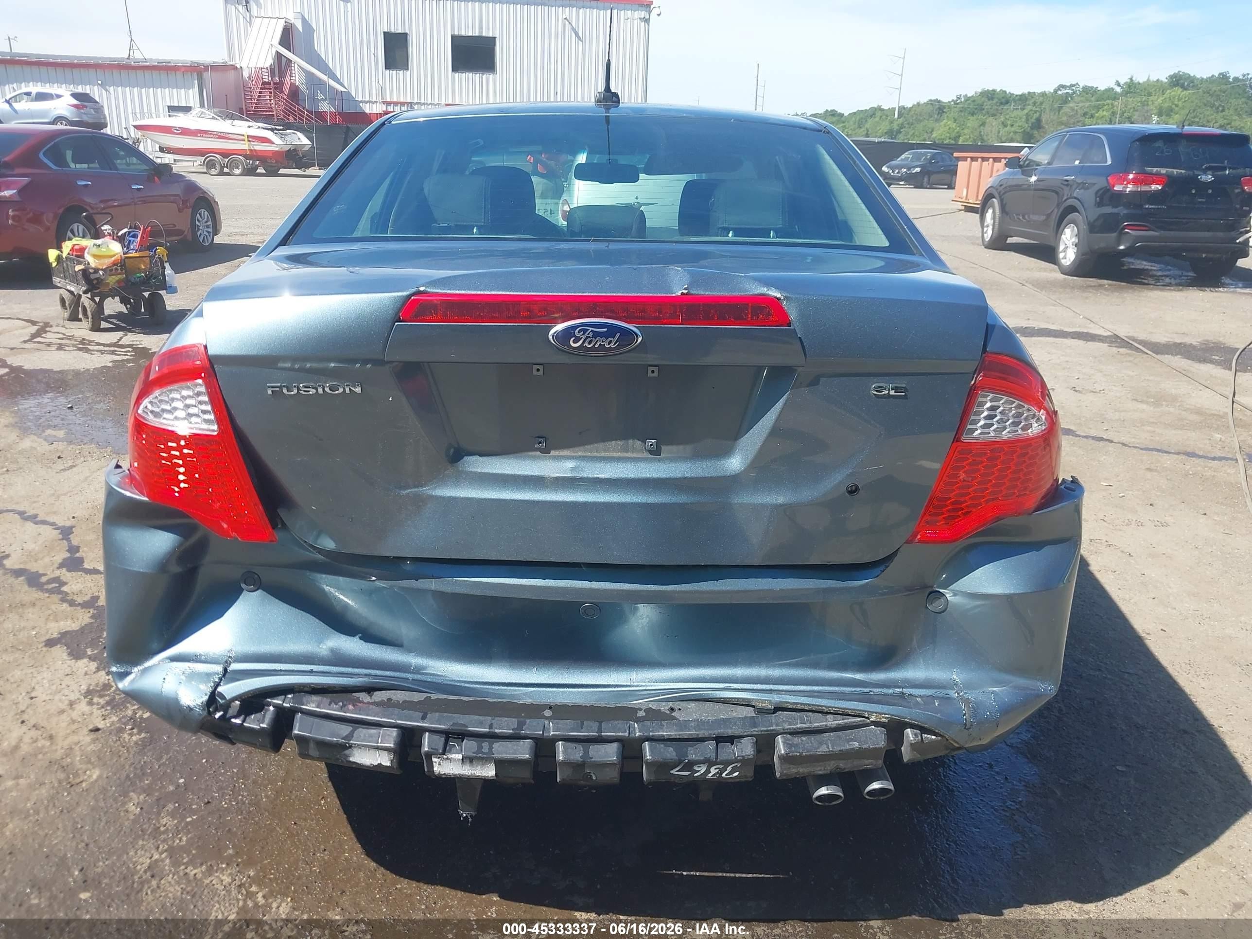 2012 Ford Fusion Se Light Blue vin: 3FAHP0HA0CR405071