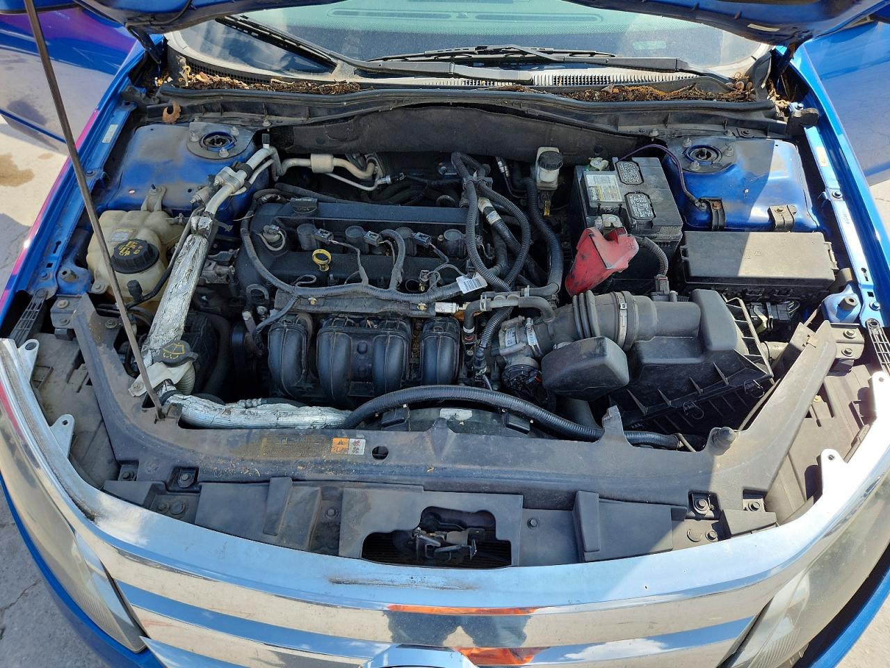 2012 Ford Fusion Se Blue vin: 3FAHP0HA0CR406513
