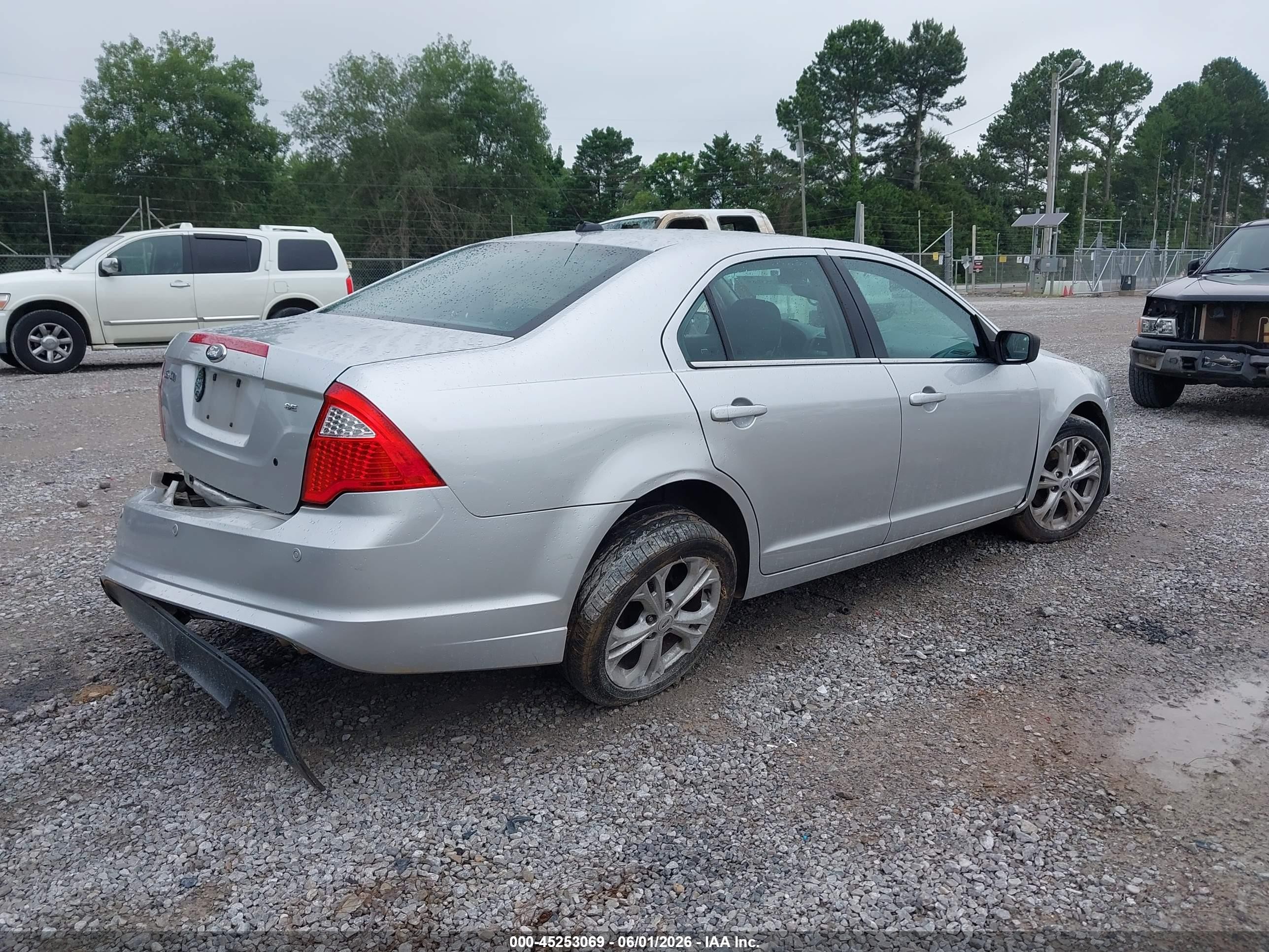 2012 Ford Fusion Se Серебряный vin: 3FAHP0HA0CR408746