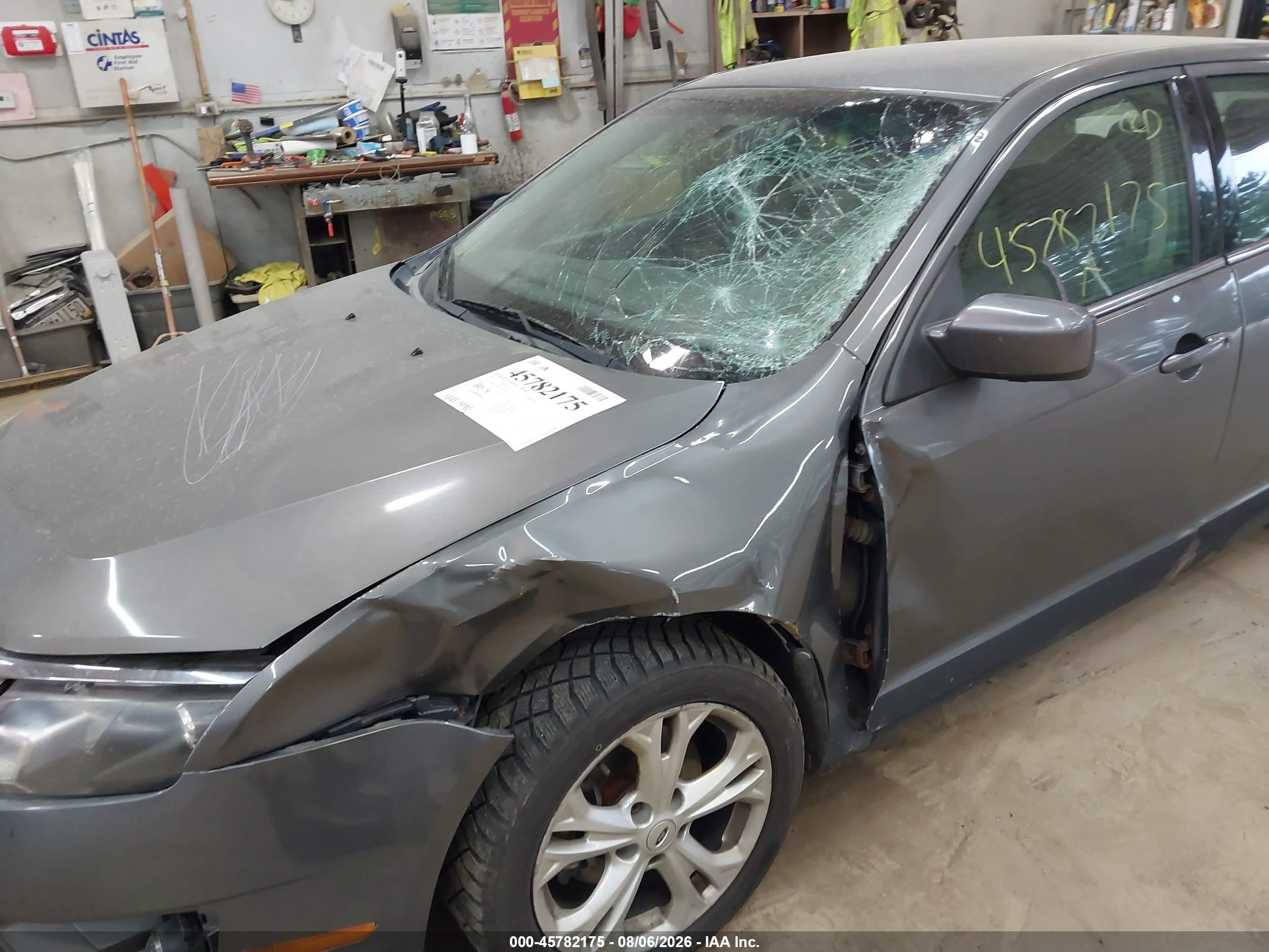 2012 Ford Fusion Se Gray vin: 3FAHP0HA0CR410304