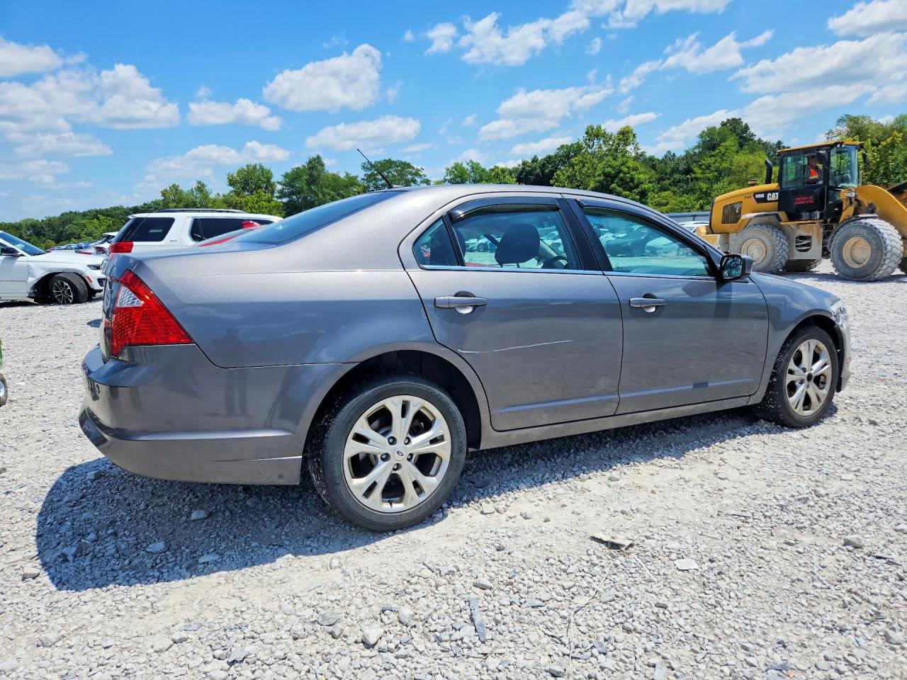 2012 Ford Fusion Se Gray vin: 3FAHP0HA0CR410609