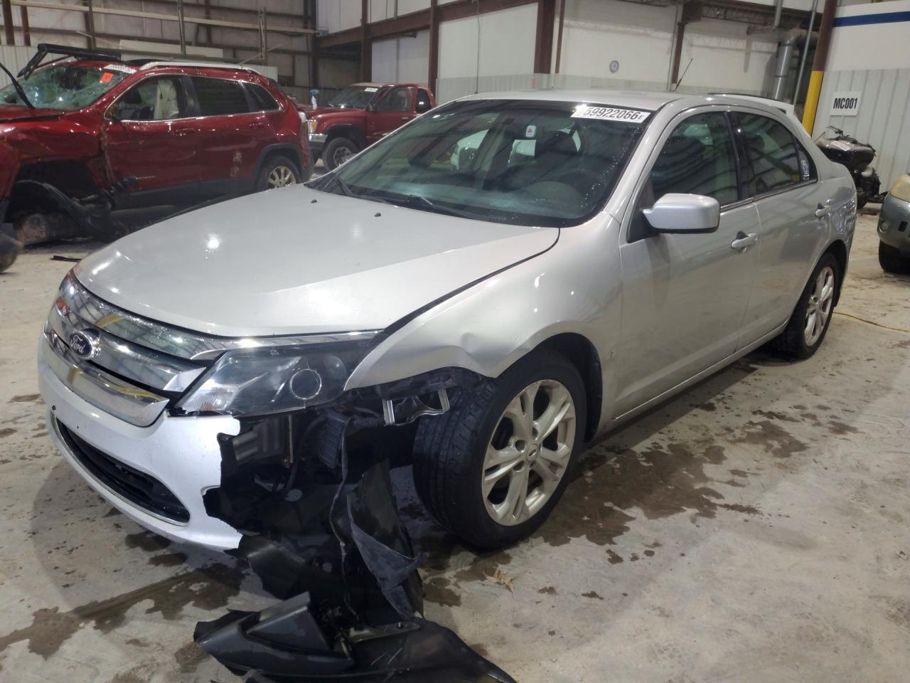 2012 Ford Fusion Se Silver vin: 3FAHP0HA0CR446428