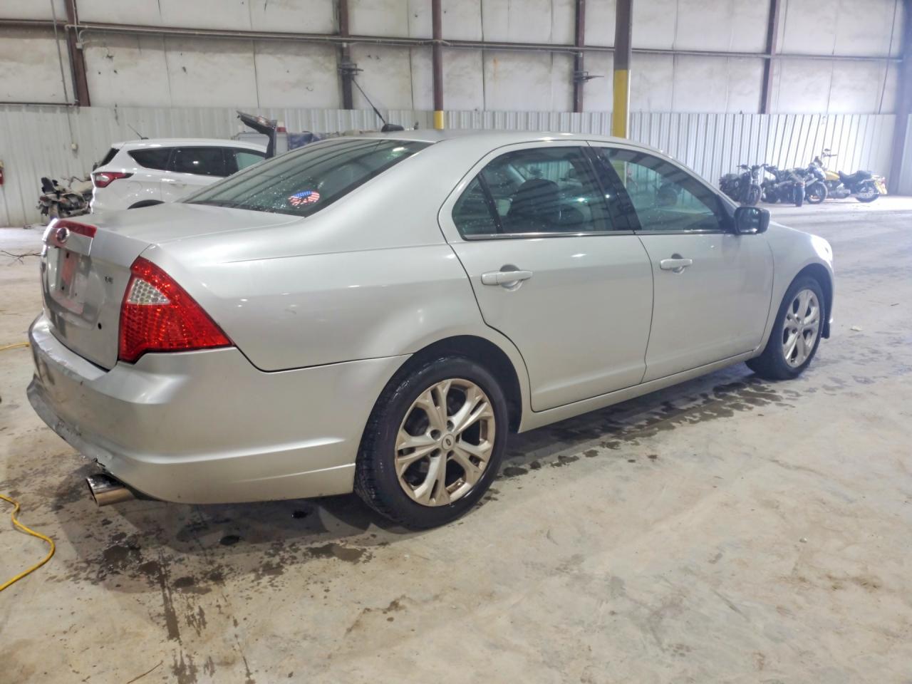 2012 Ford Fusion Se Silver vin: 3FAHP0HA0CR446428