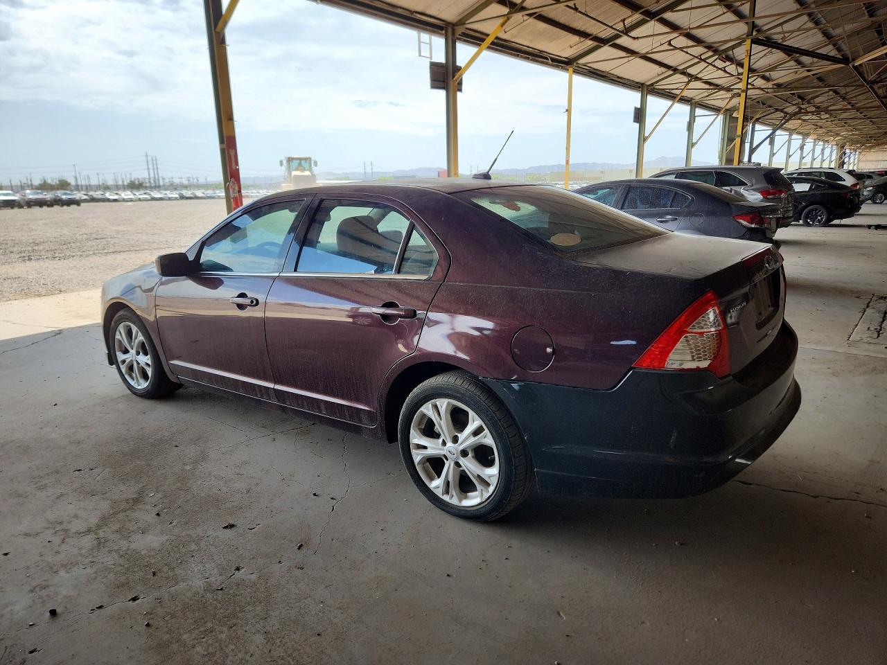 2012 Ford Fusion Se Purple vin: 3FAHP0HA0CR449510