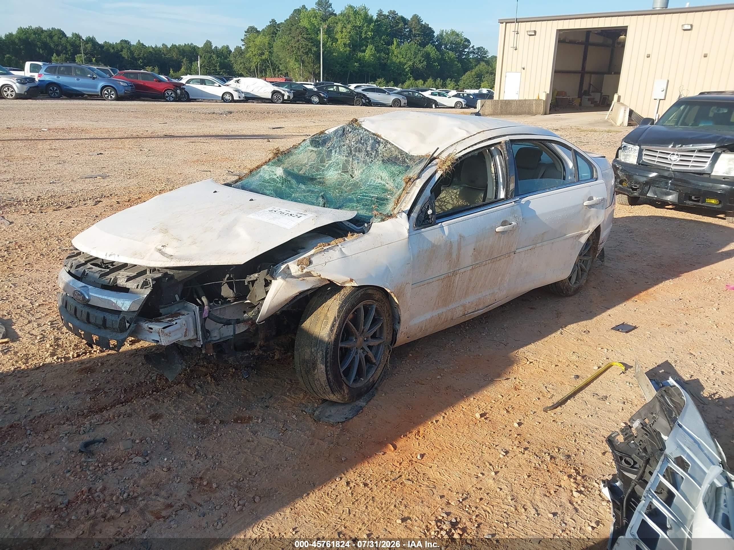 2010 Ford Fusion Se White vin: 3FAHP0HA1AR116164