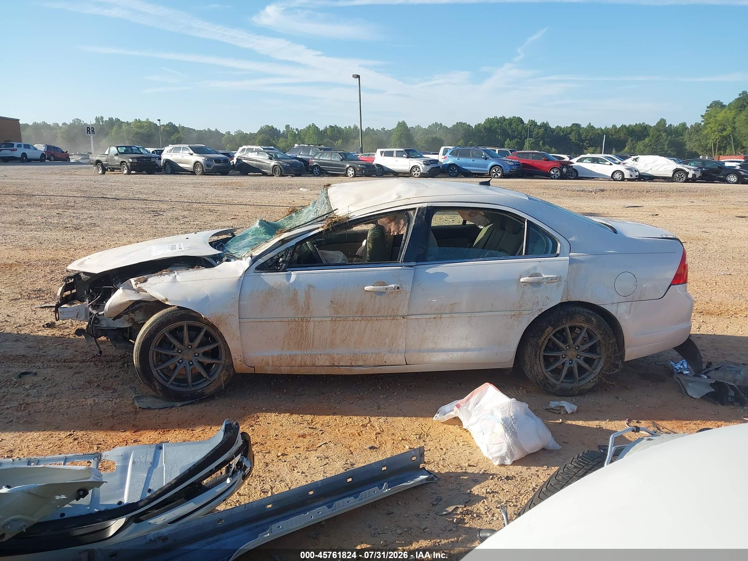 2010 Ford Fusion Se White vin: 3FAHP0HA1AR116164
