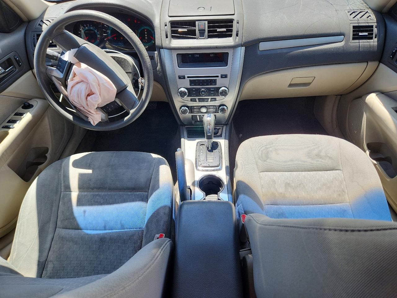 2010 Ford Fusion Se White vin: 3FAHP0HA1AR141694