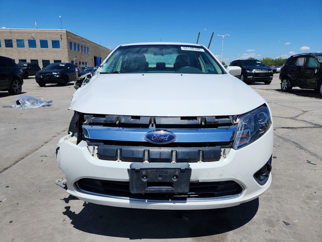 2010 Ford Fusion Se White vin: 3FAHP0HA1AR141694
