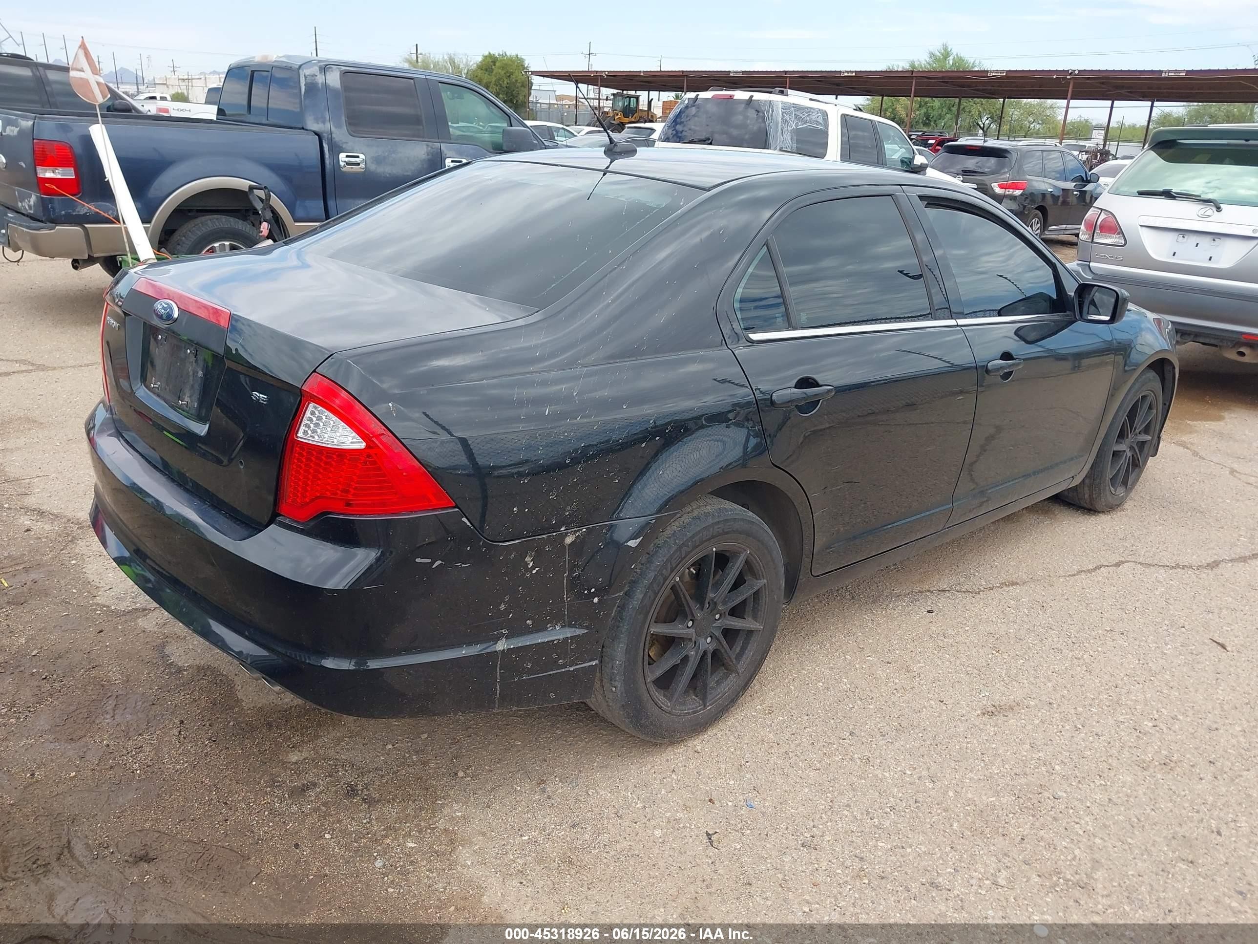 2010 Ford Fusion Se Black vin: 3FAHP0HA1AR169396