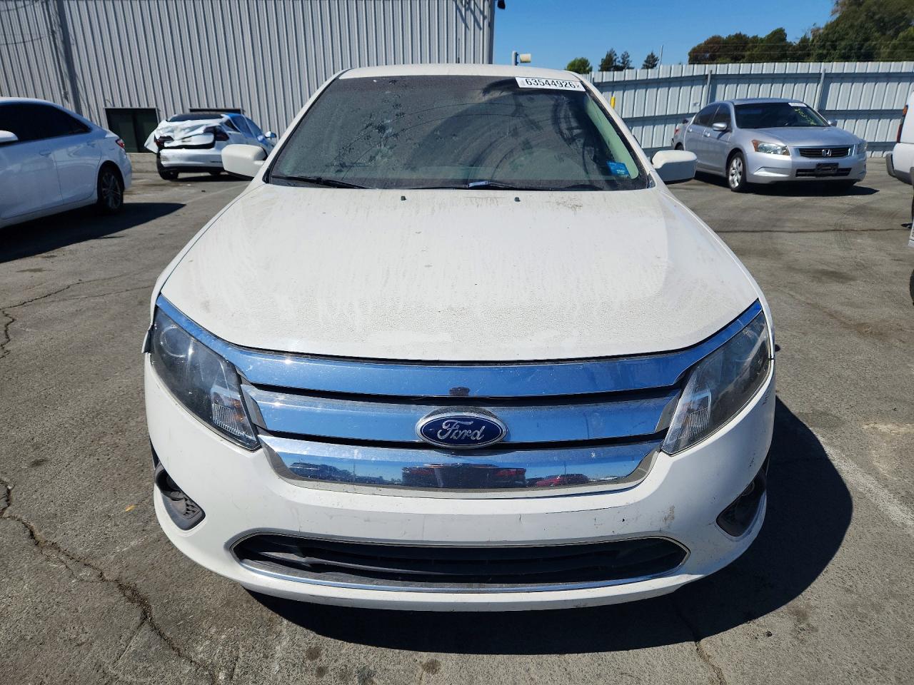 2010 Ford Fusion Se Белый vin: 3FAHP0HA1AR301427