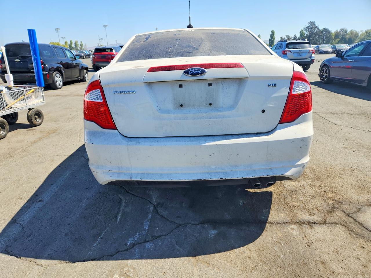 2010 Ford Fusion Se Белый vin: 3FAHP0HA1AR301427