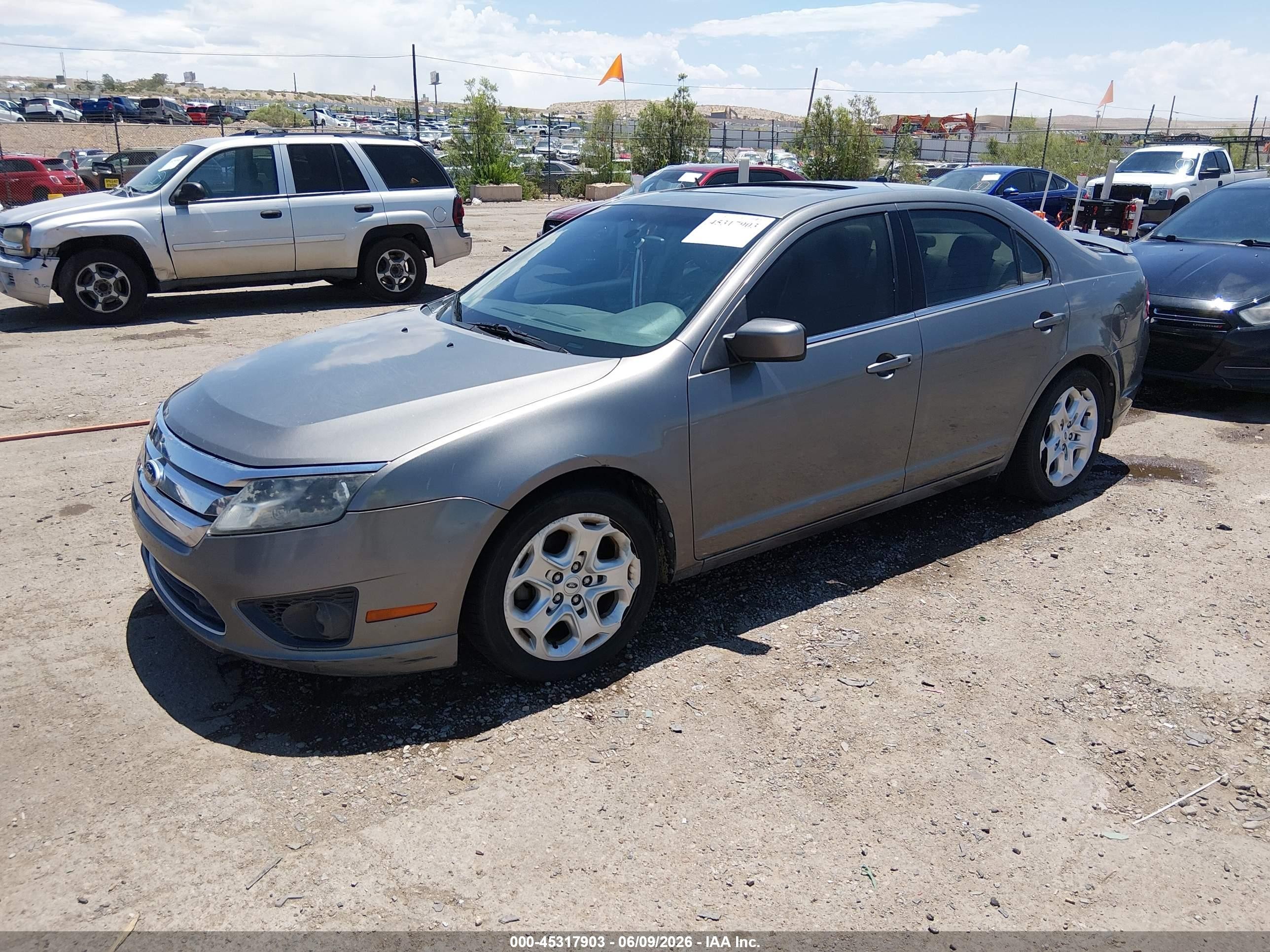 2010 Ford Fusion Se Silver vin: 3FAHP0HA1AR328496