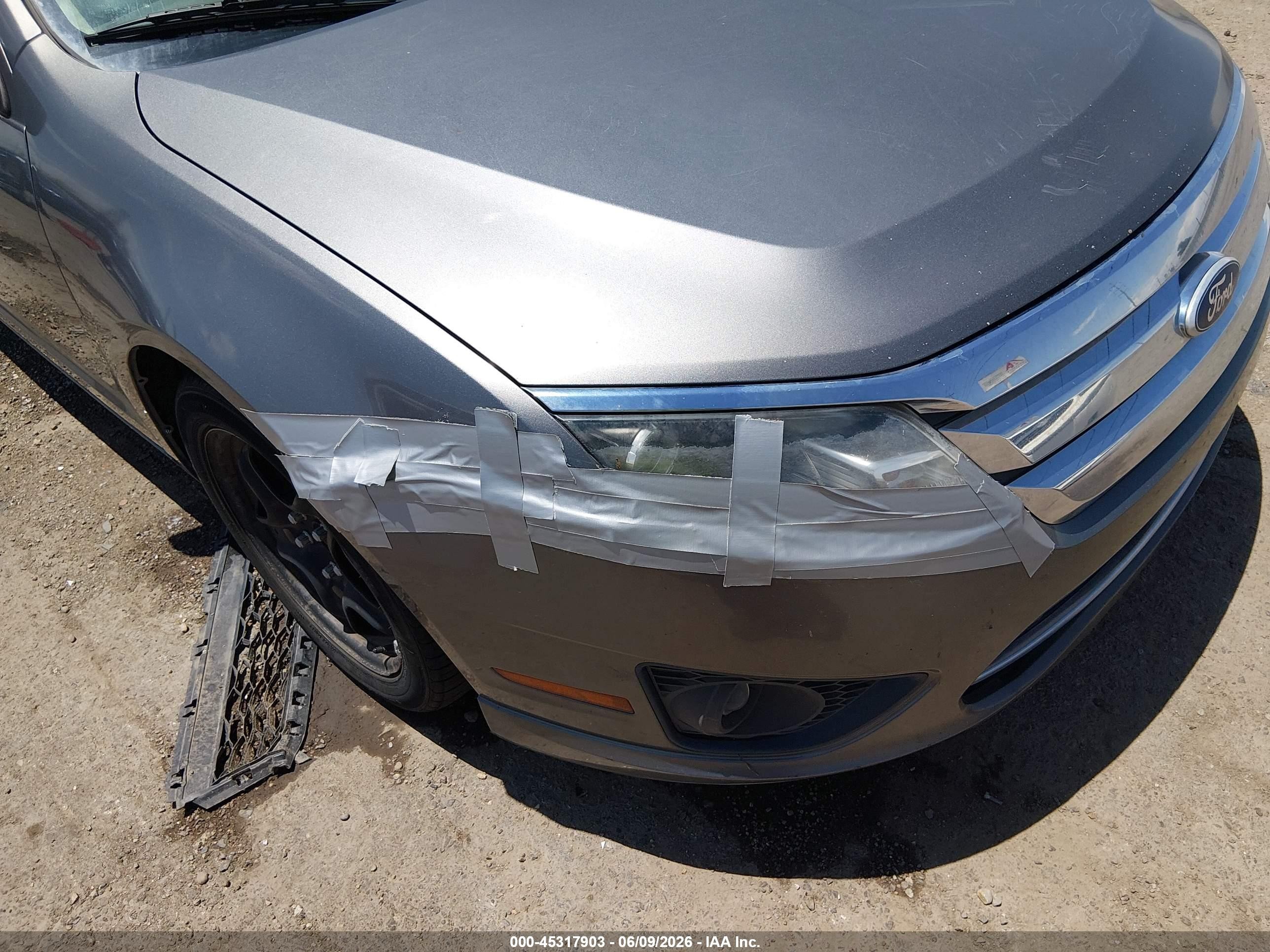 2010 Ford Fusion Se Silver vin: 3FAHP0HA1AR328496