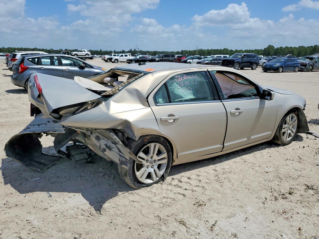 2010 Ford Fusion Se Бежевый vin: 3FAHP0HA1AR345993