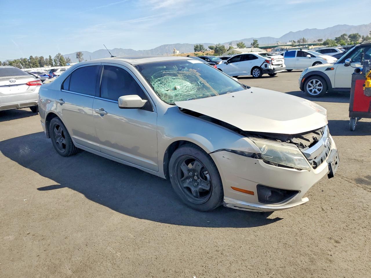 2010 Ford Fusion Silver vin: 3FAHP0HA1AR382817