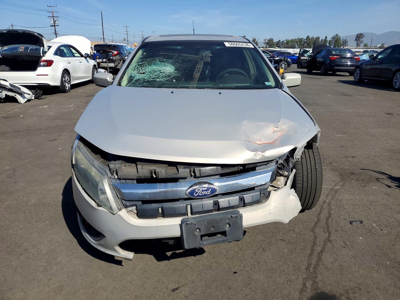 2010 Ford Fusion Silver vin: 3FAHP0HA1AR382817