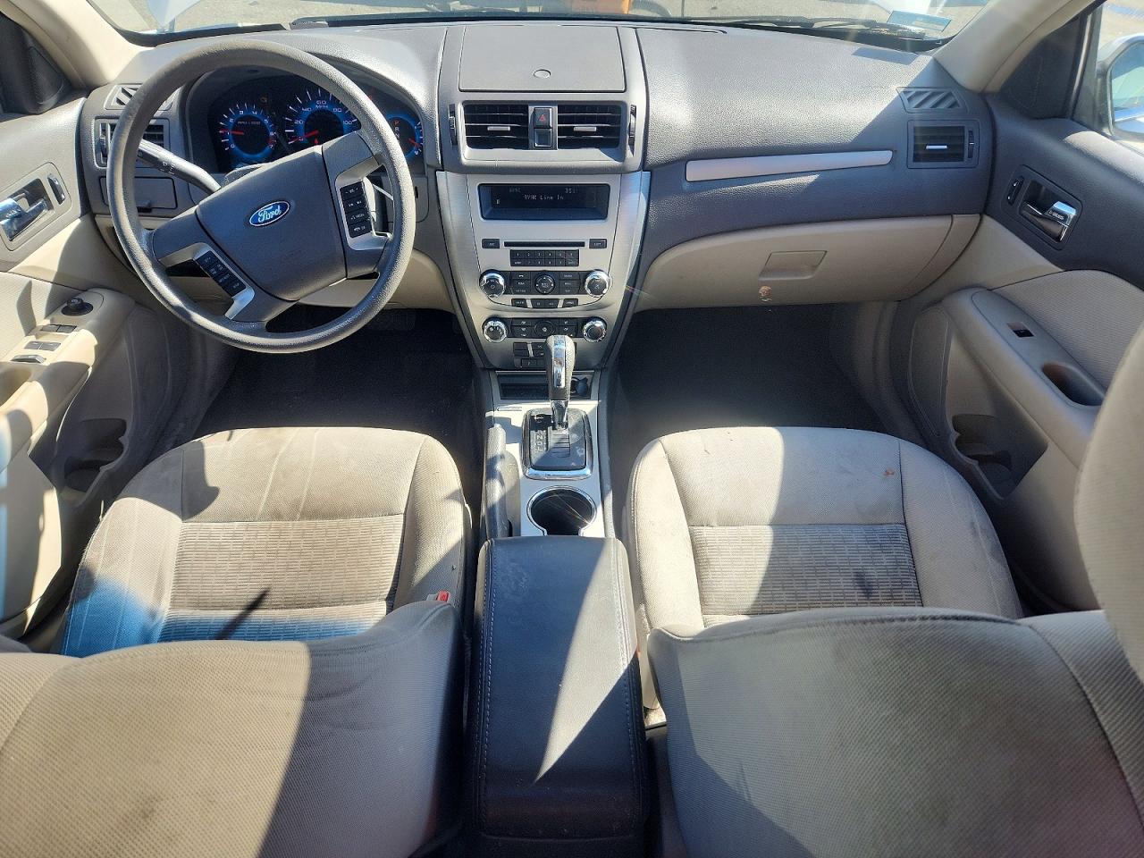 2010 Ford Fusion Se White vin: 3FAHP0HA1AR407831
