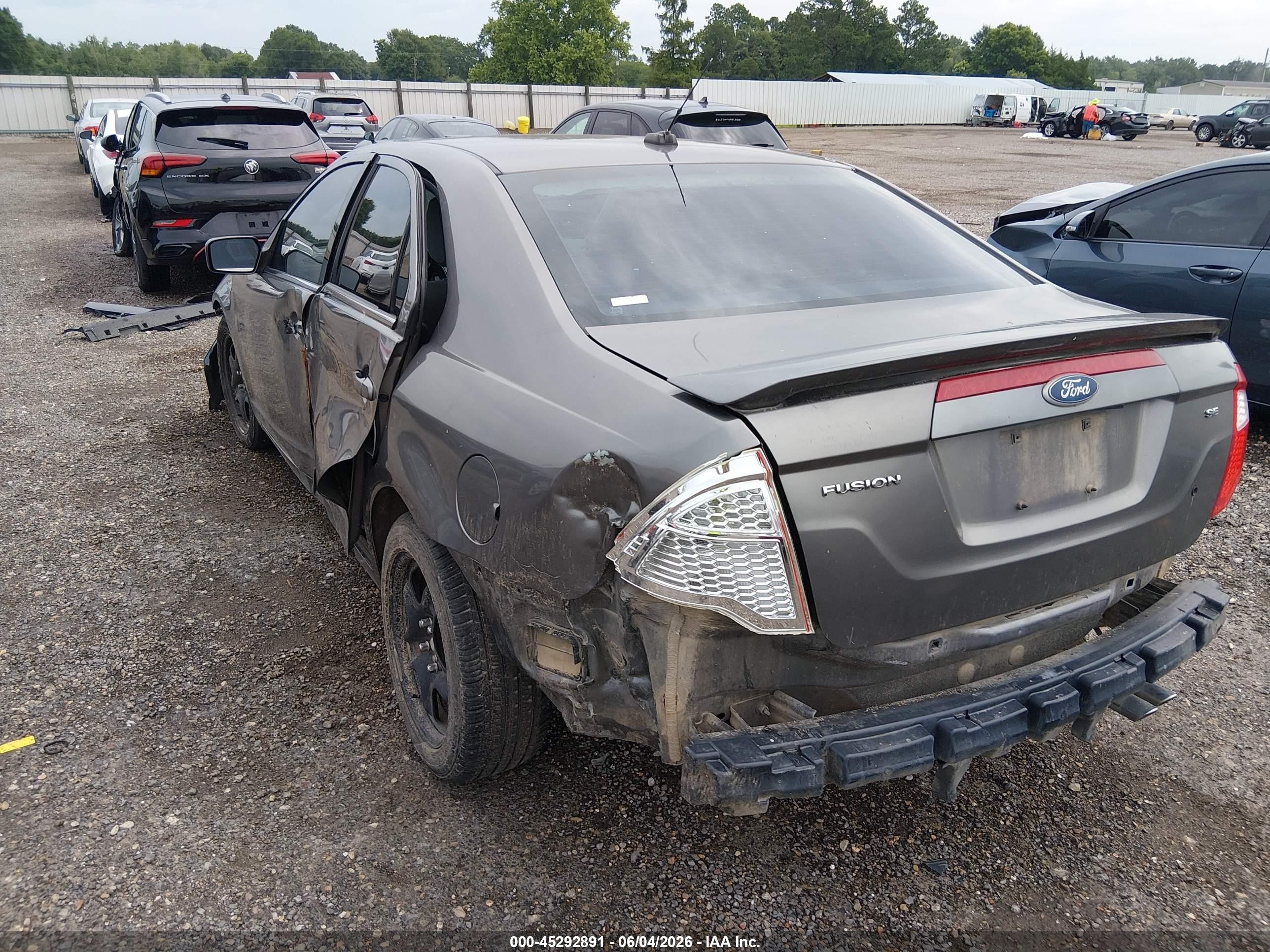 2010 Ford Fusion Se Gray vin: 3FAHP0HA1AR408672