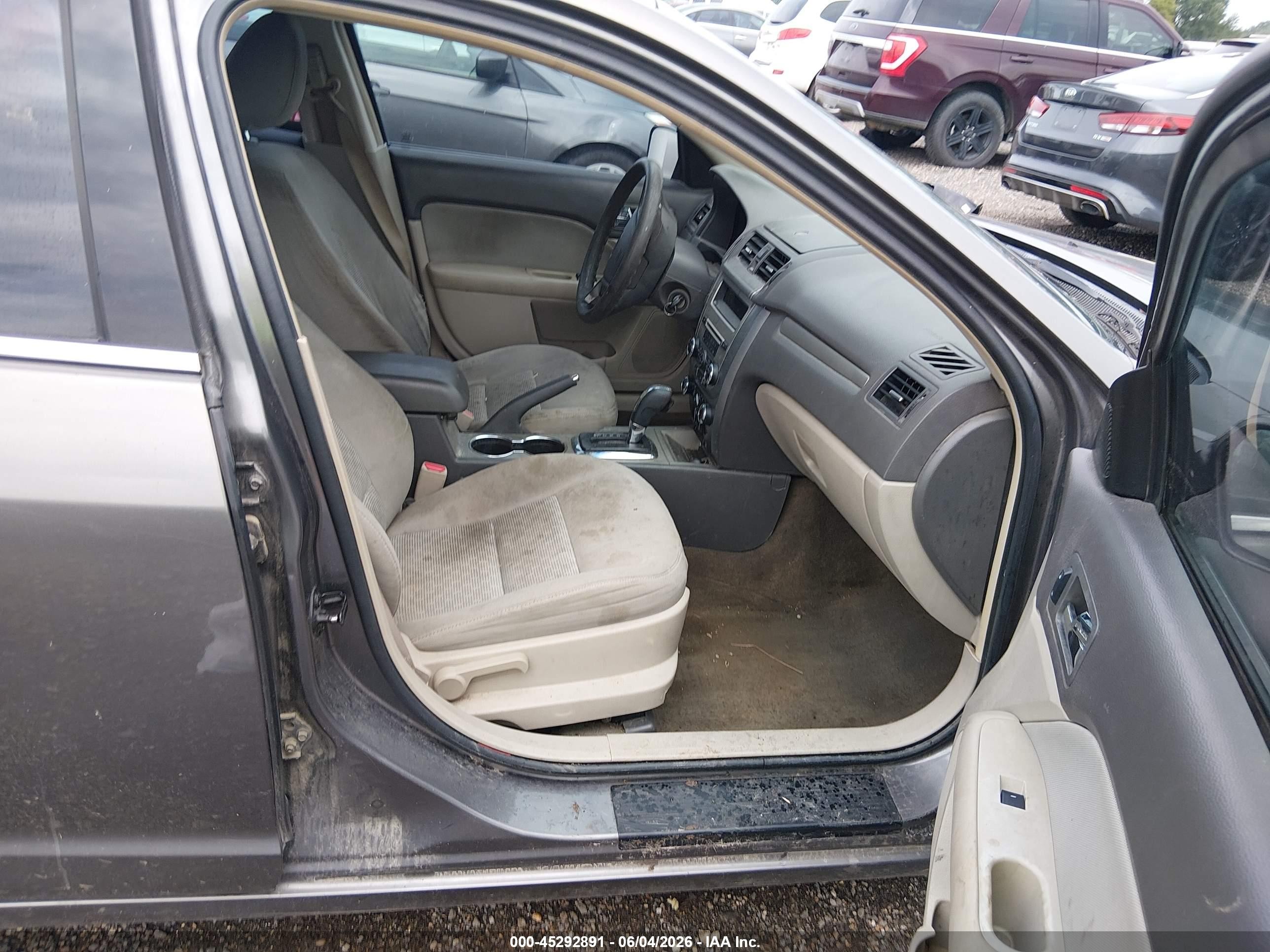 2010 Ford Fusion Se Gray vin: 3FAHP0HA1AR408672