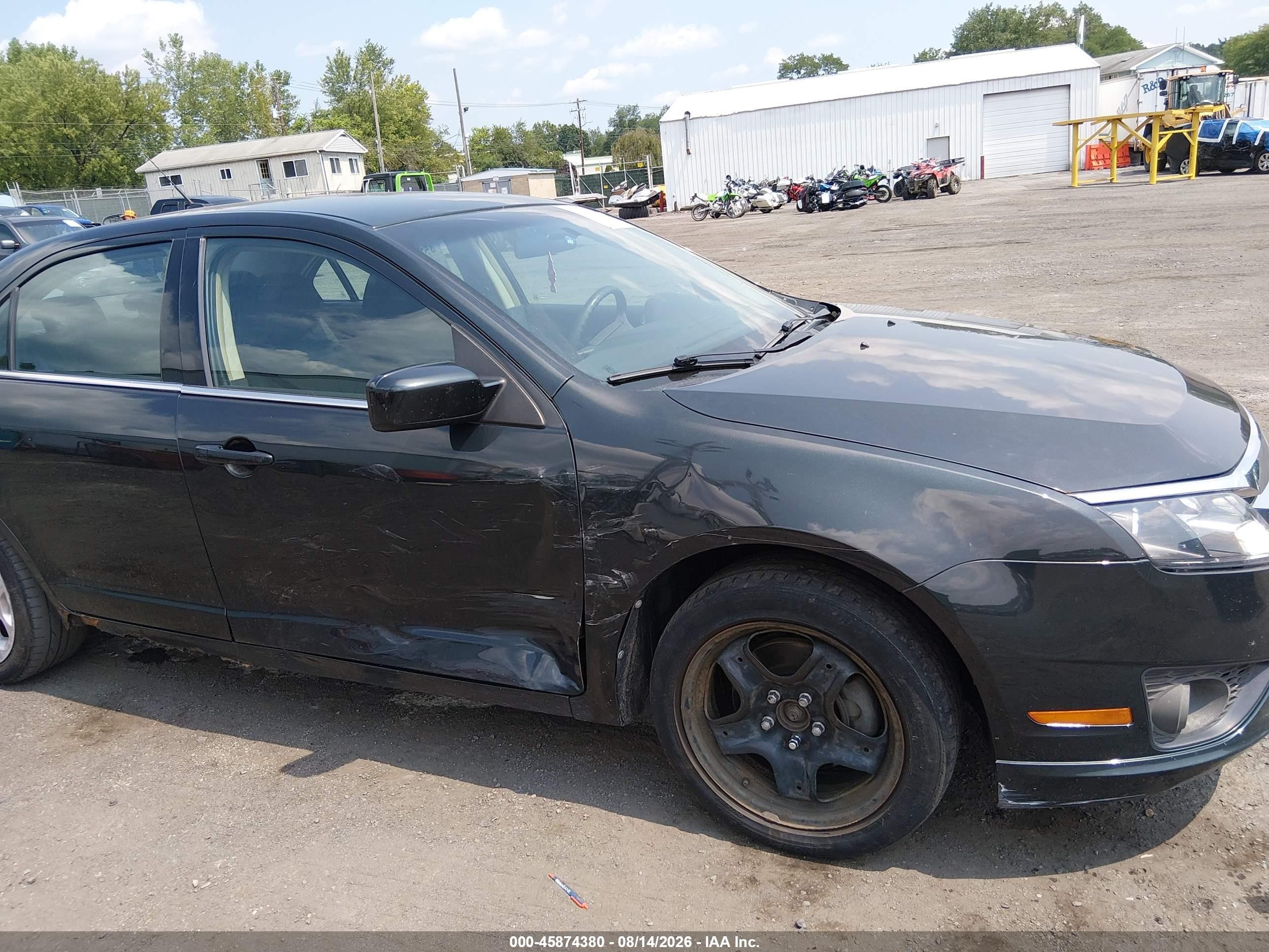 2010 Ford Fusion Se Black vin: 3FAHP0HA1AR418389