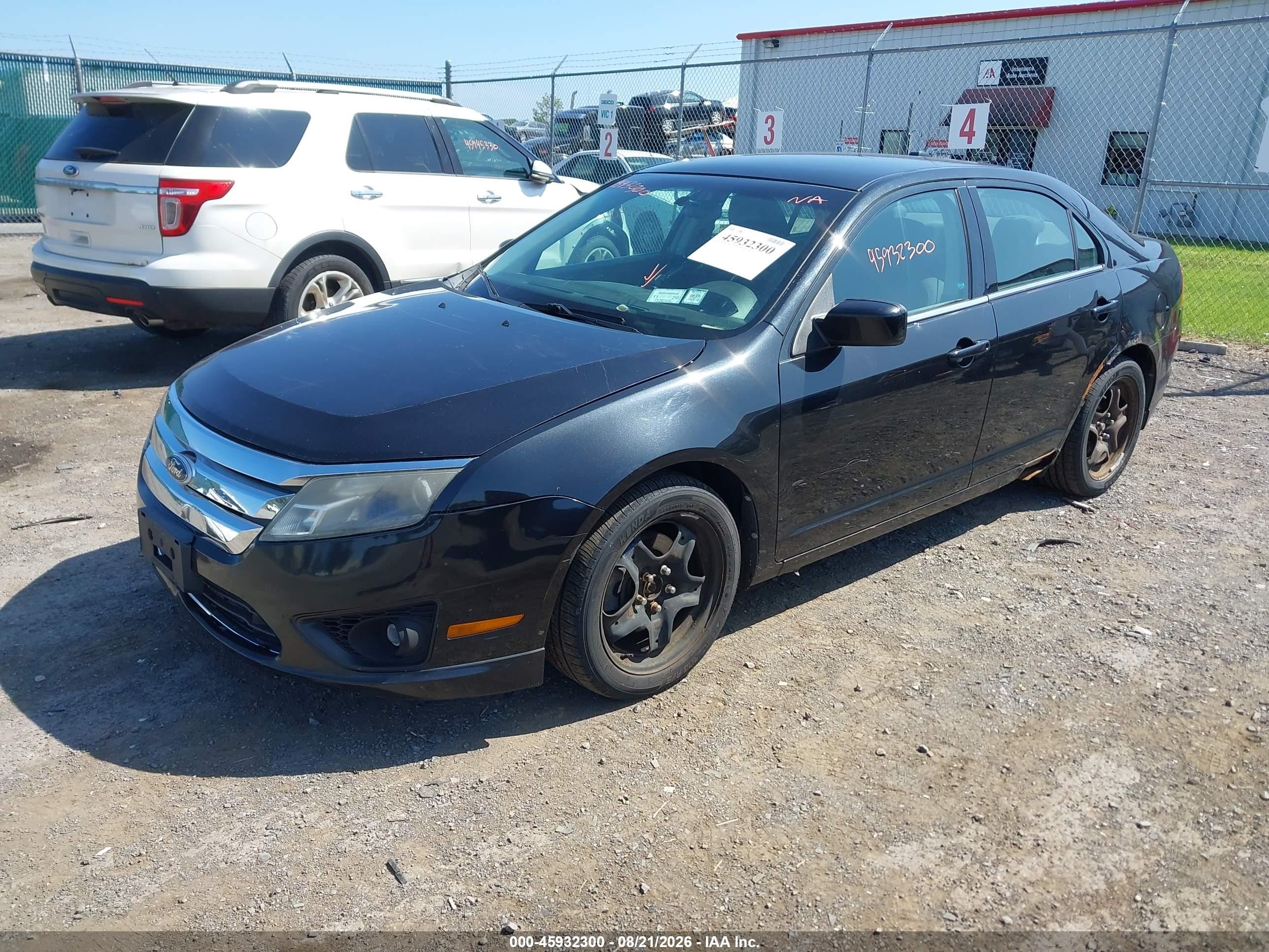 2010 Ford Fusion Se Black vin: 3FAHP0HA1AR420188
