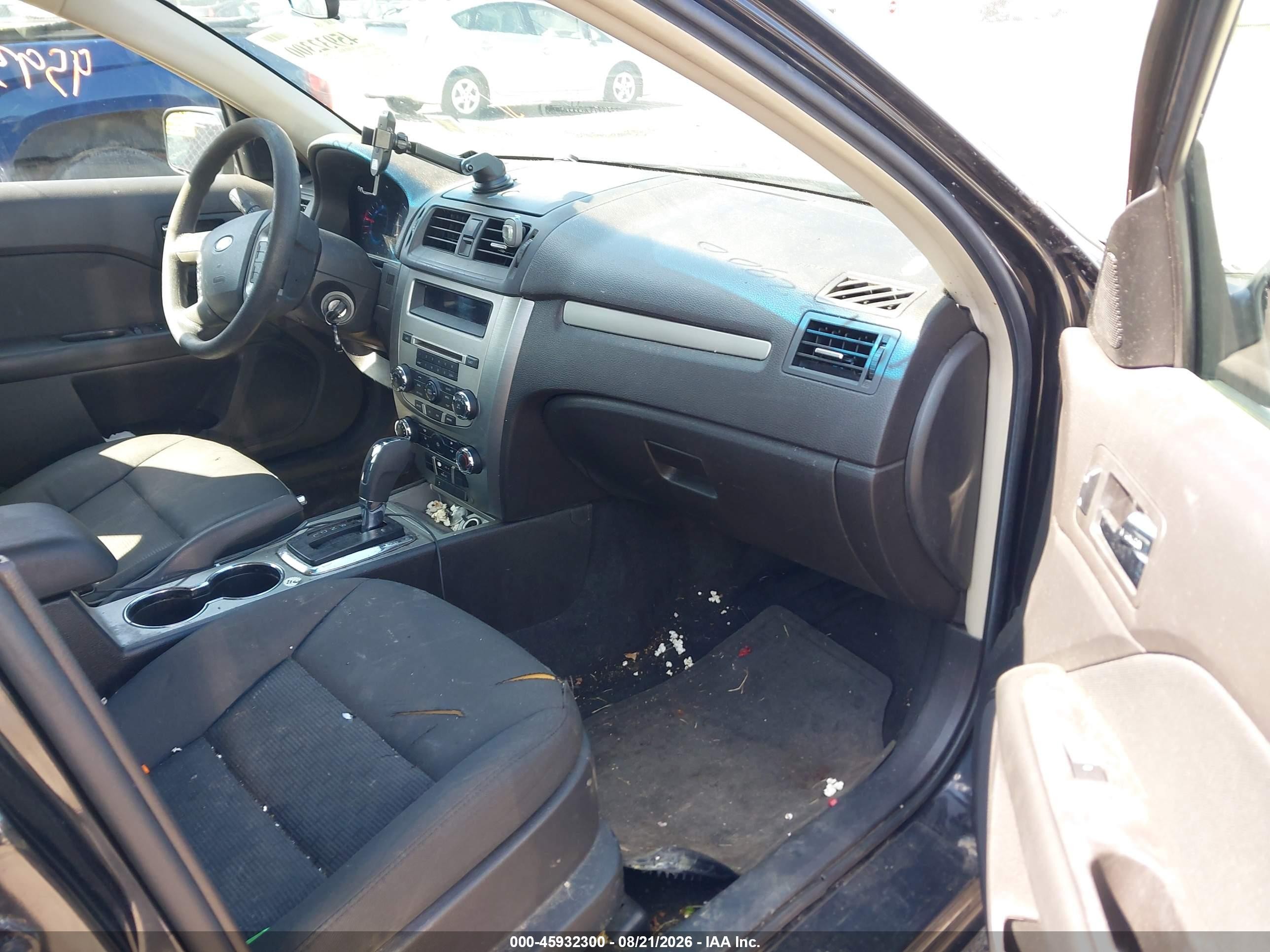 2010 Ford Fusion Se Black vin: 3FAHP0HA1AR420188